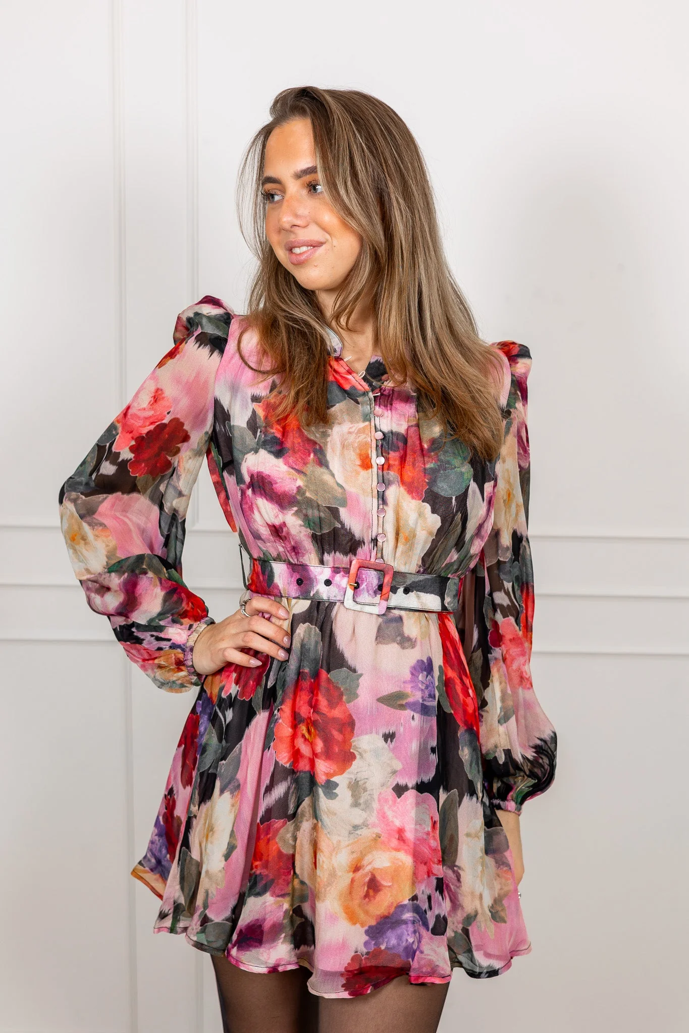 Organza Mini Dress Winter Breeze