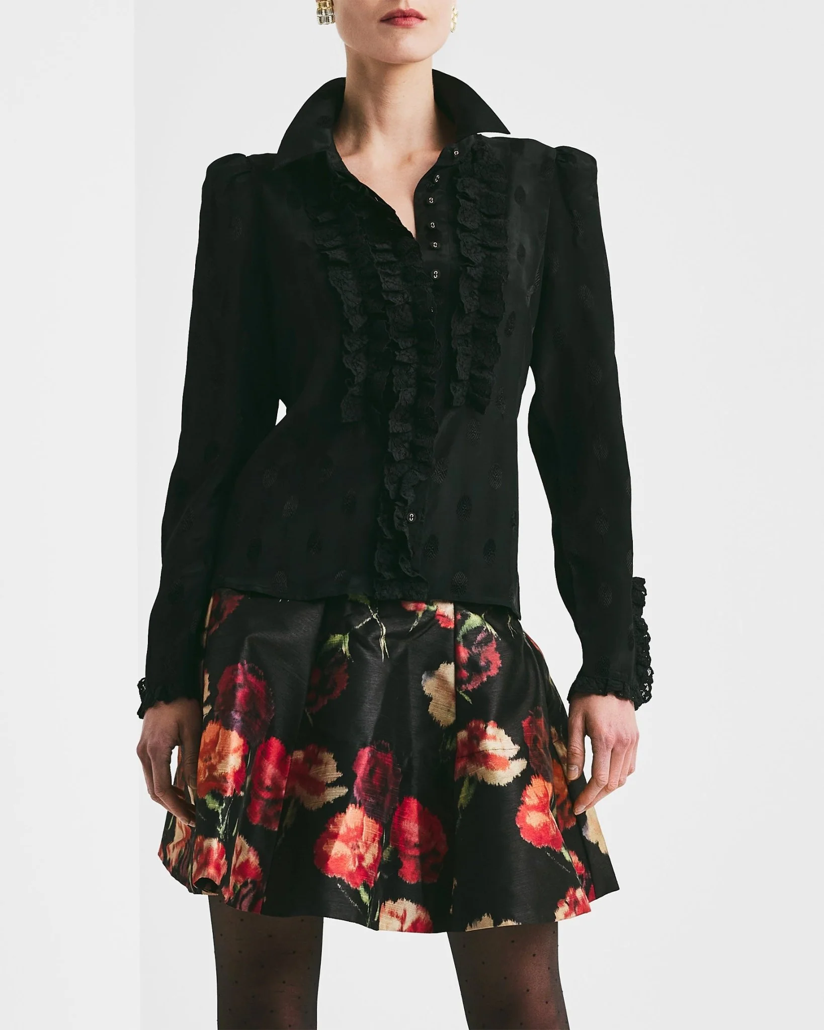 Viscose Blouse Black