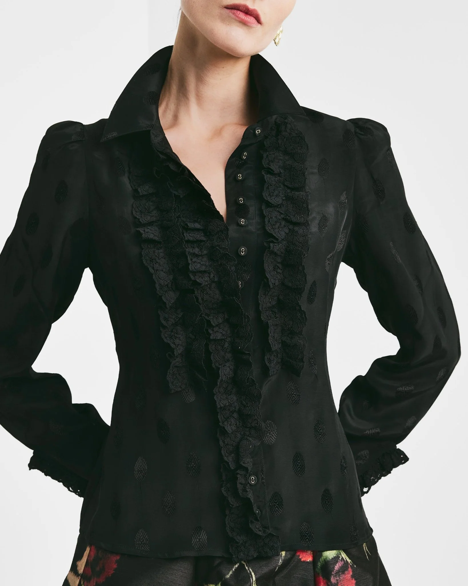 Viscose Blouse Black - Image 2