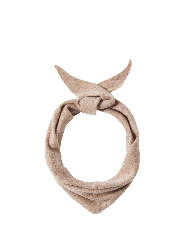 Maria Narrow Cashmere Scarf Fungi Melange - Image 2