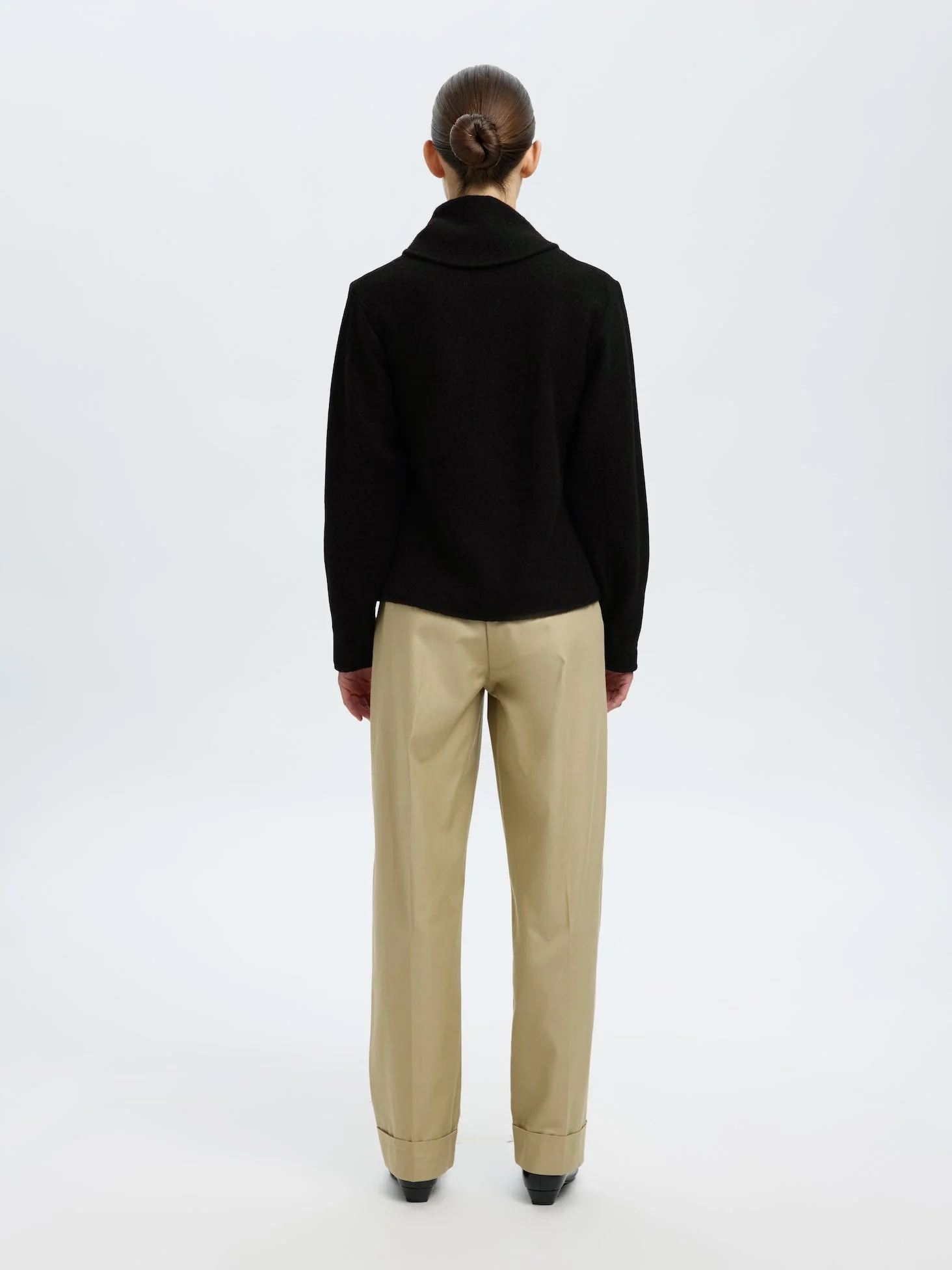Darla Ls Knit Jacket Black - Image 10