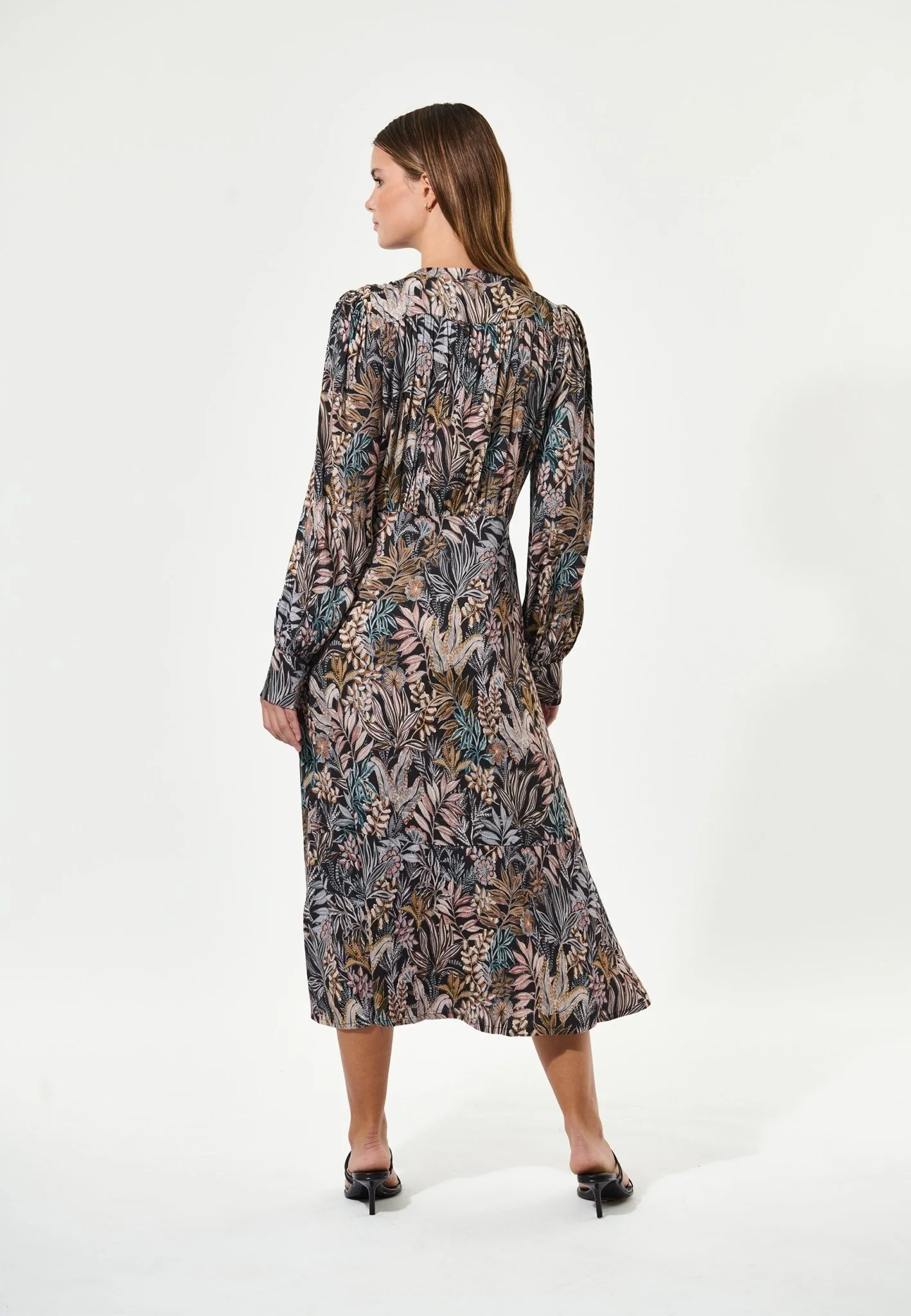 Rumer Ev Dress Sencha Black - Image 4