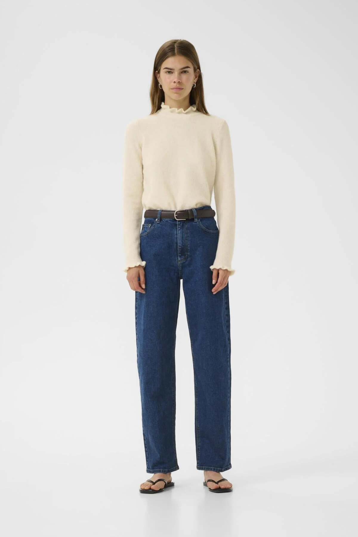 Guniiw Anaja Pullover Whisper White Melange - Image 2