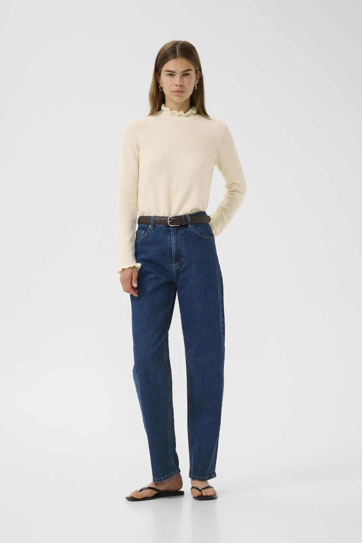 Guniiw Anaja Pullover Whisper White Melange - Image 4