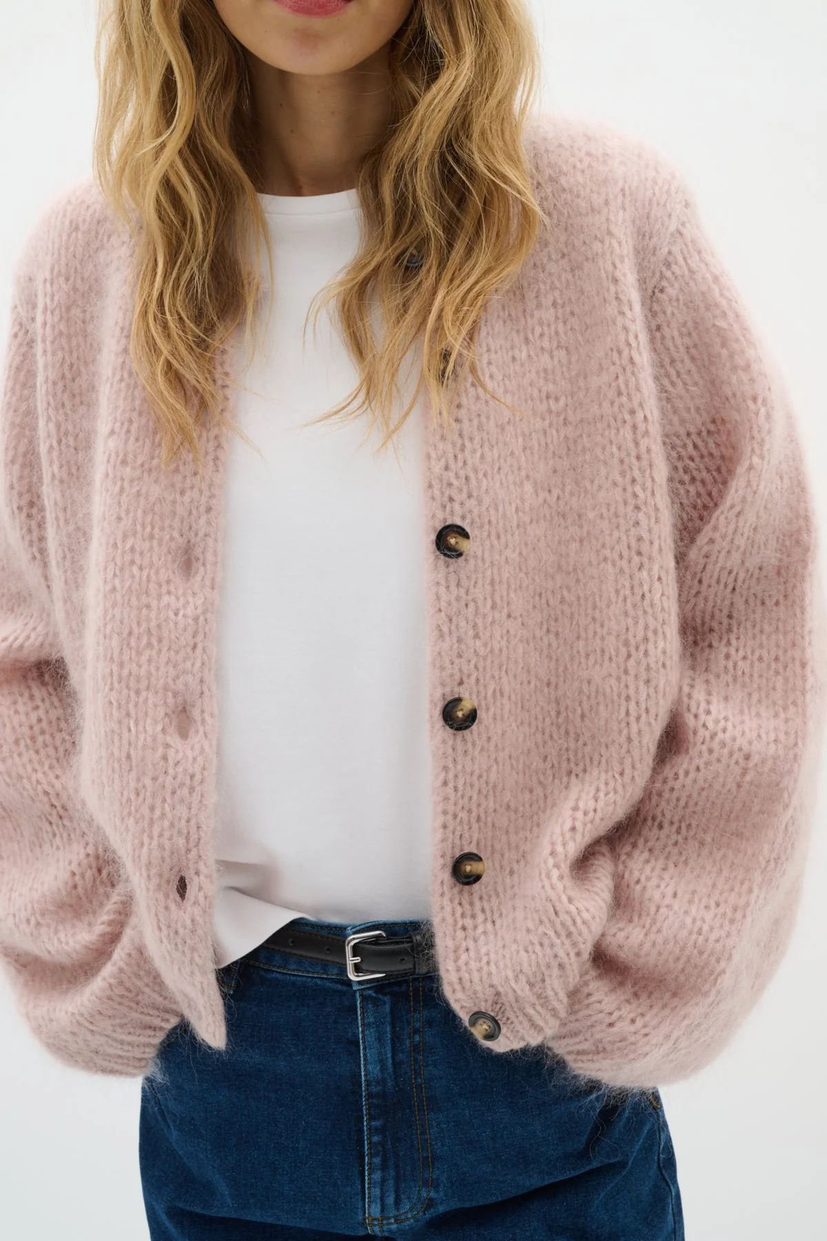Jetraiw Cardigan Dusty Blush - Image 5