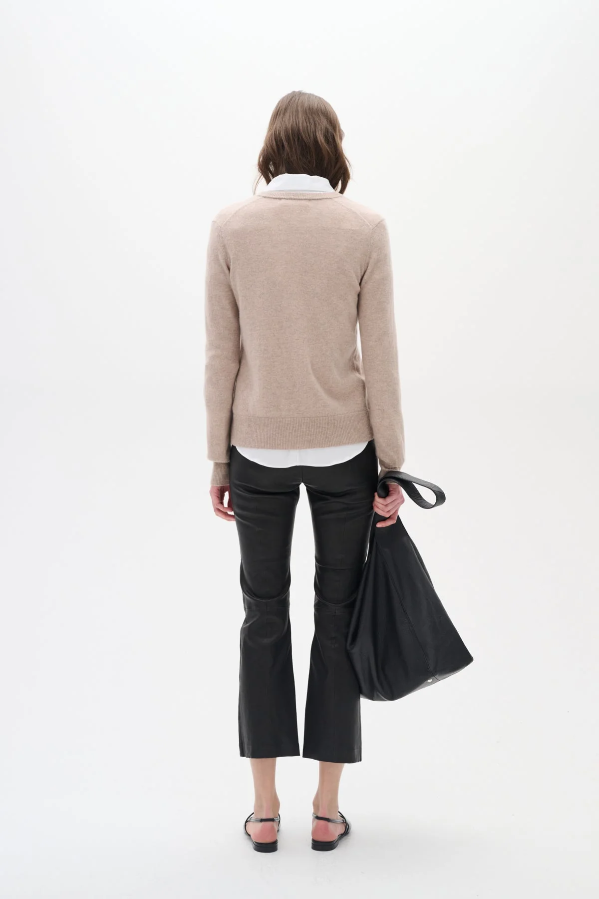 Lukkaiw Cardigan Beige Melange - Image 6