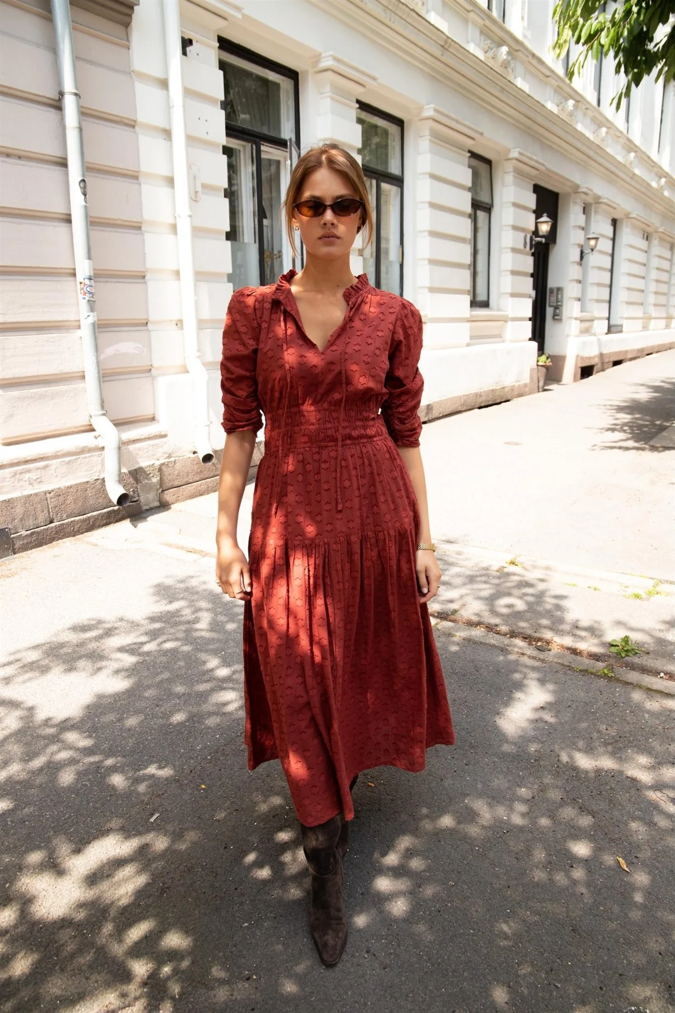 Madison Dress Cinnamon - Image 11