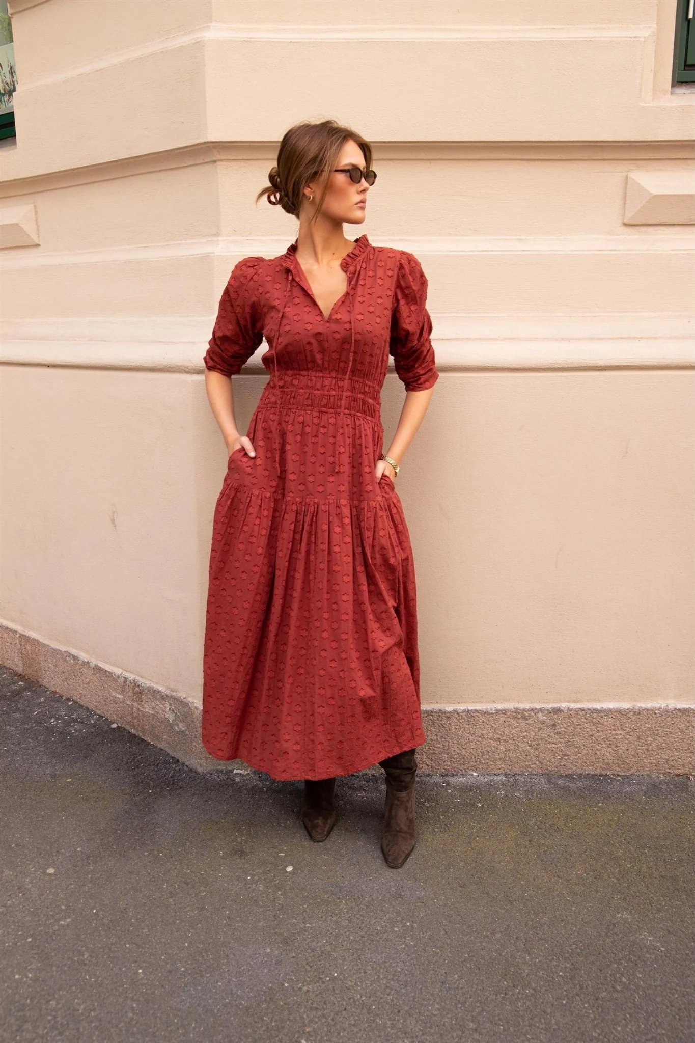 Madison Dress Cinnamon - Image 4