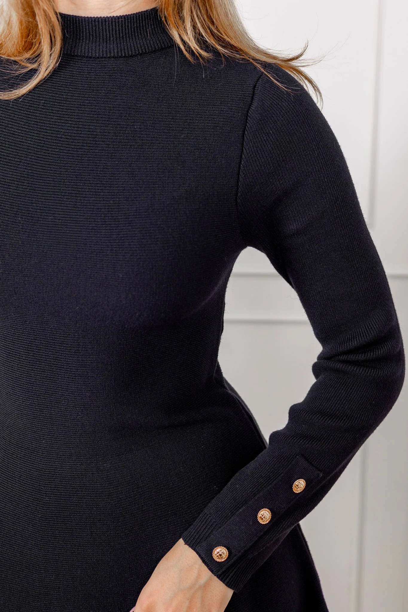 Tiril Dress Jet Black - Image 4