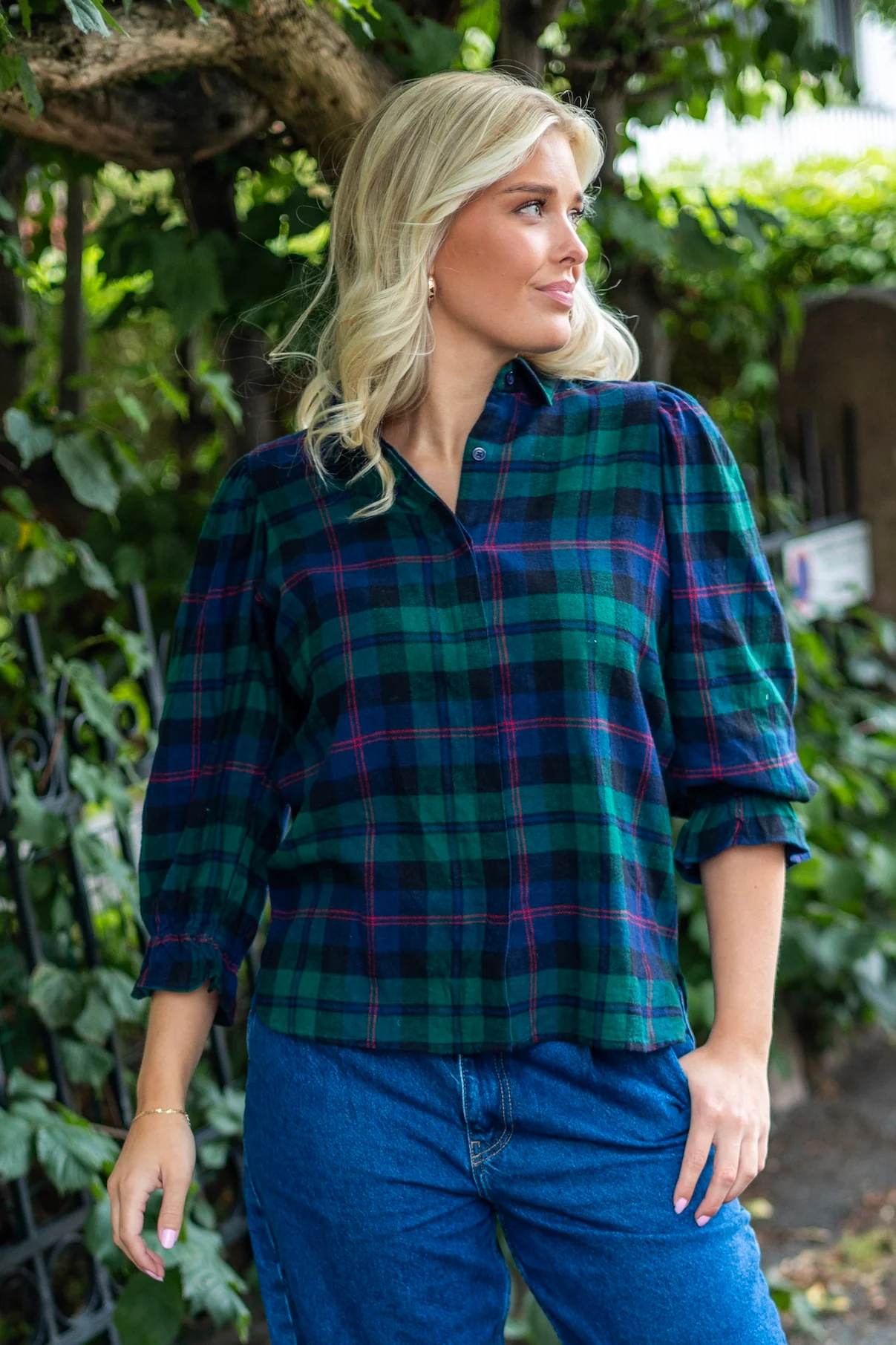 Amy Shirt Scottish Plaid - Image 2