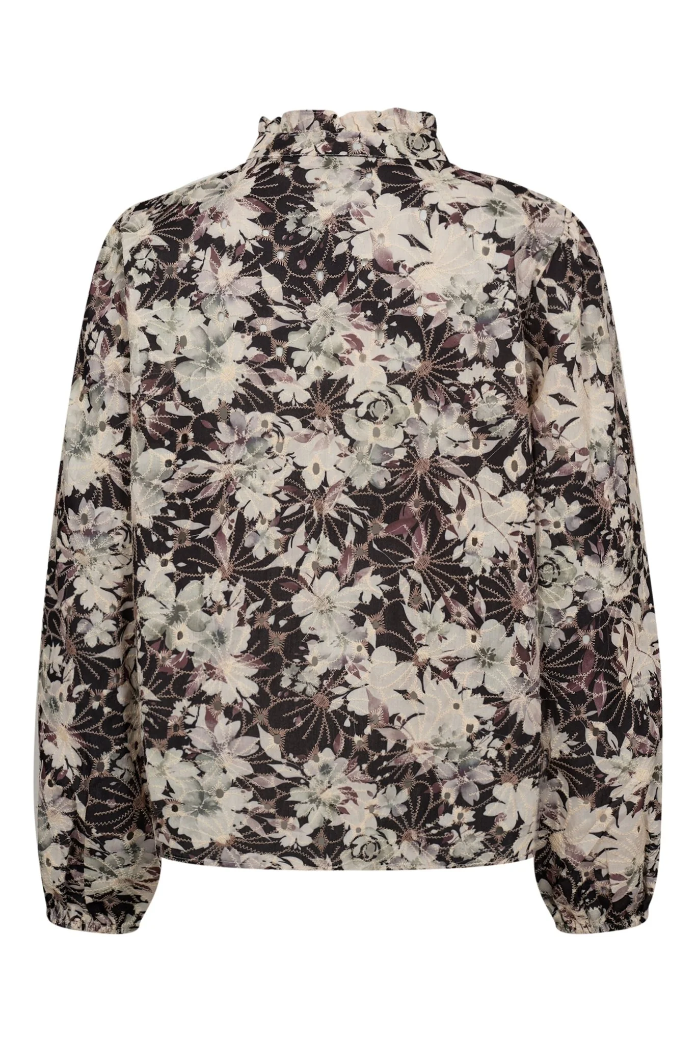 Grete Blouse Black/Off White - Image 6