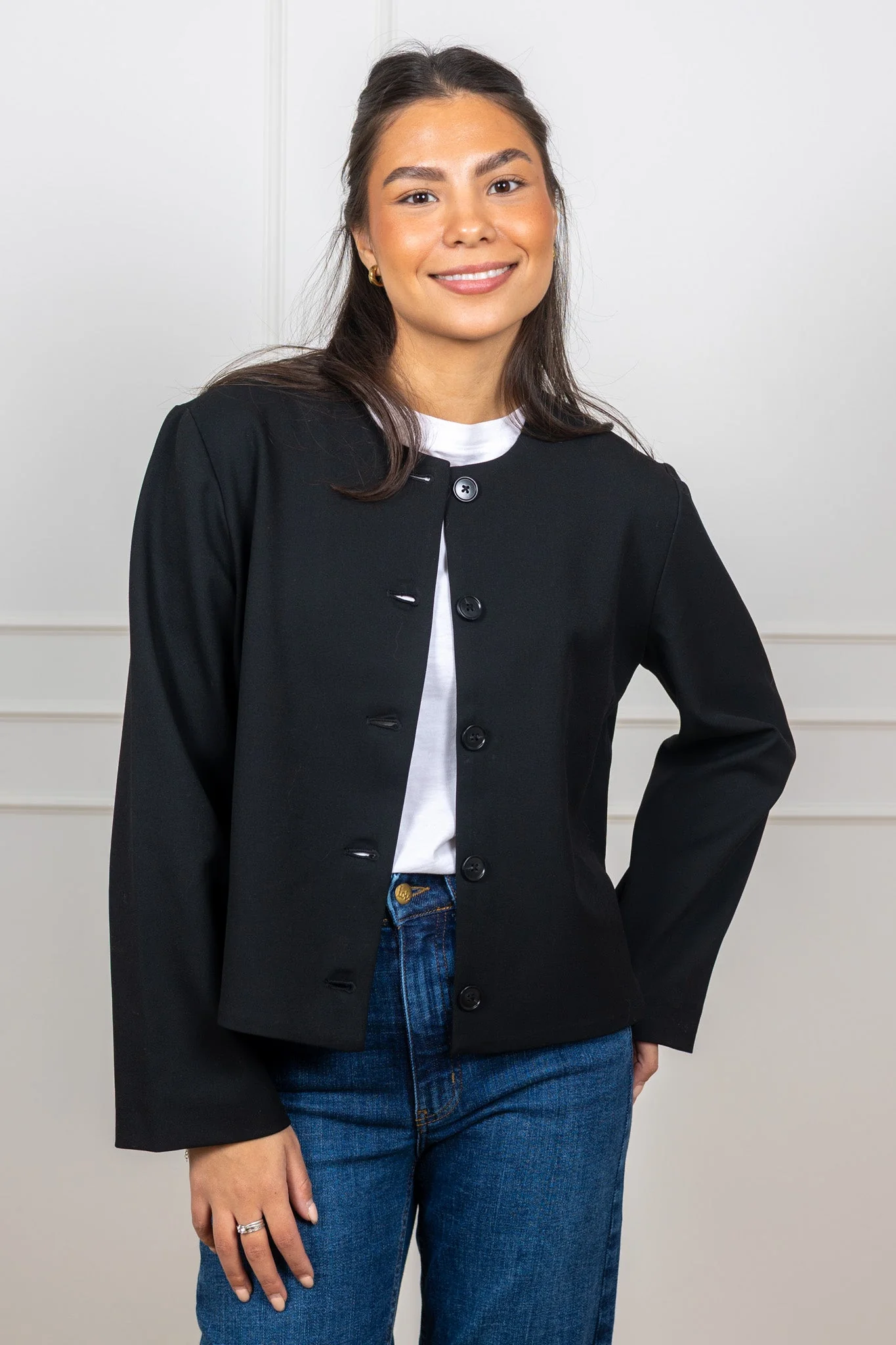 Anna Blazer Black - Image 3