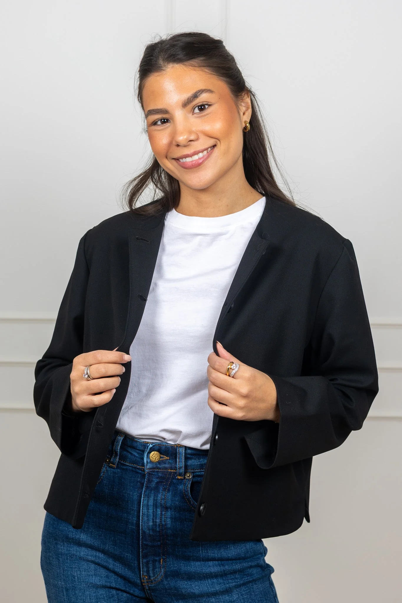 Anna Blazer Black - Image 5