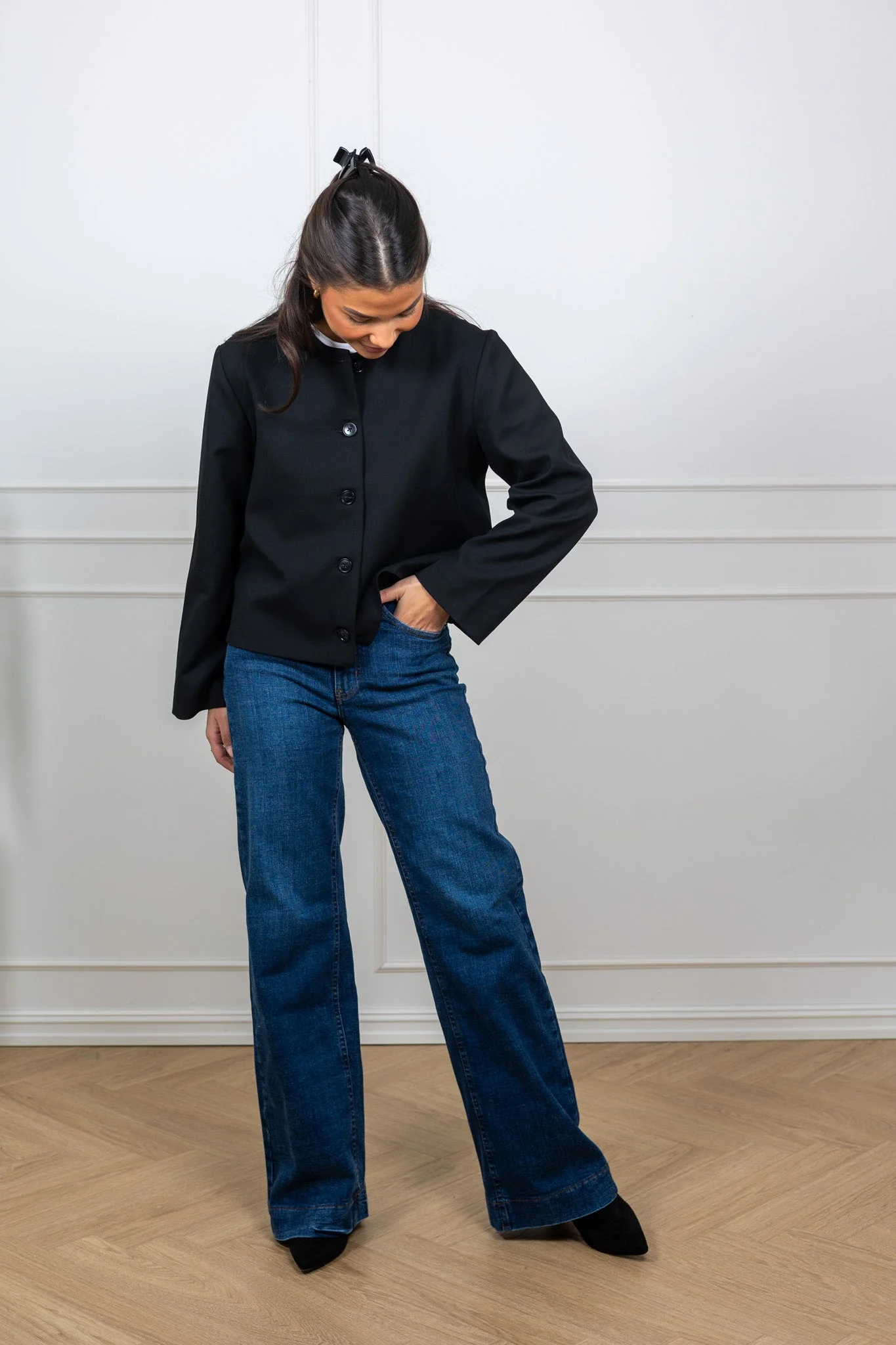 Anna Blazer Black - Image 6