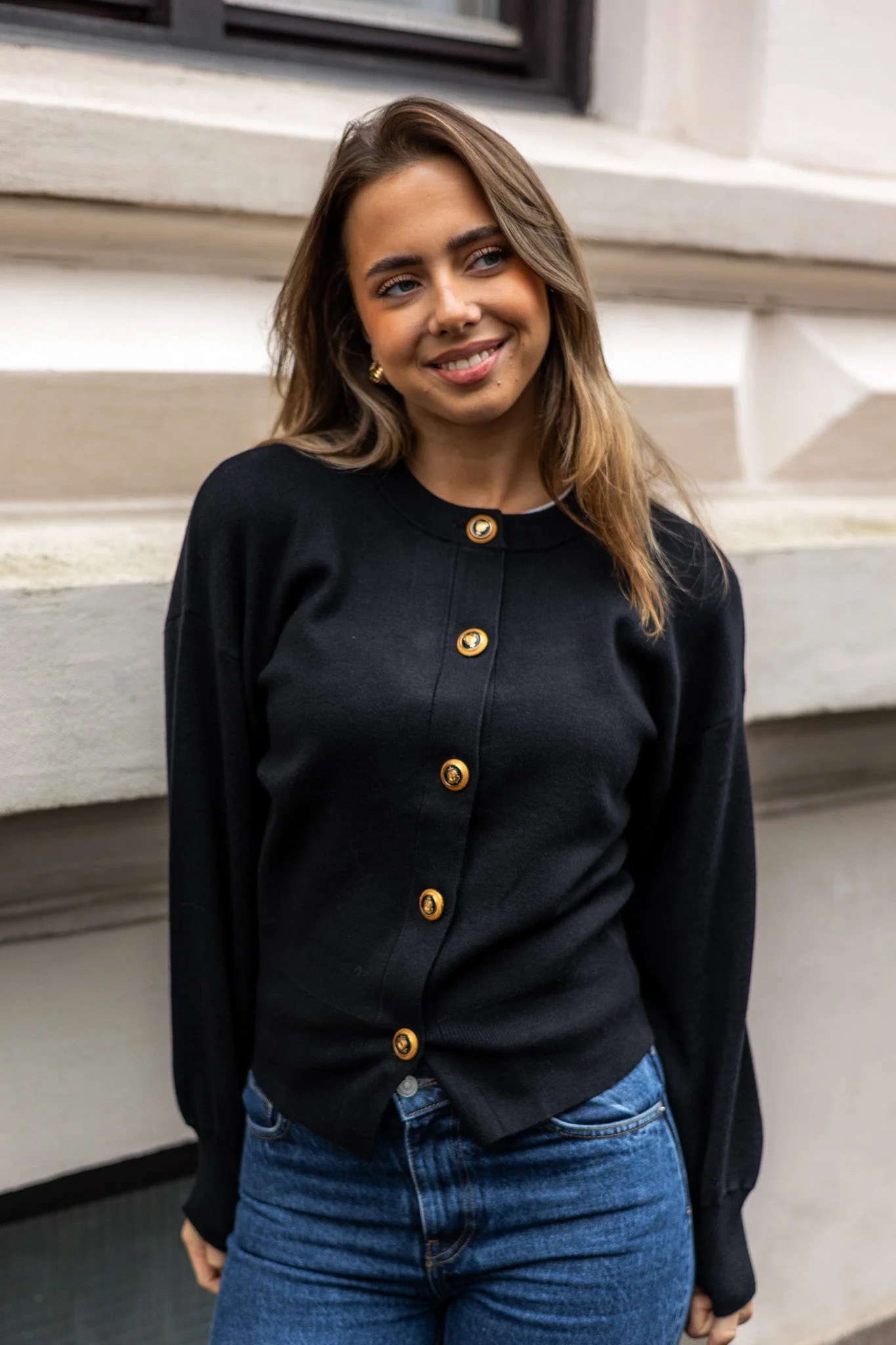 Emma Cardigan Black
