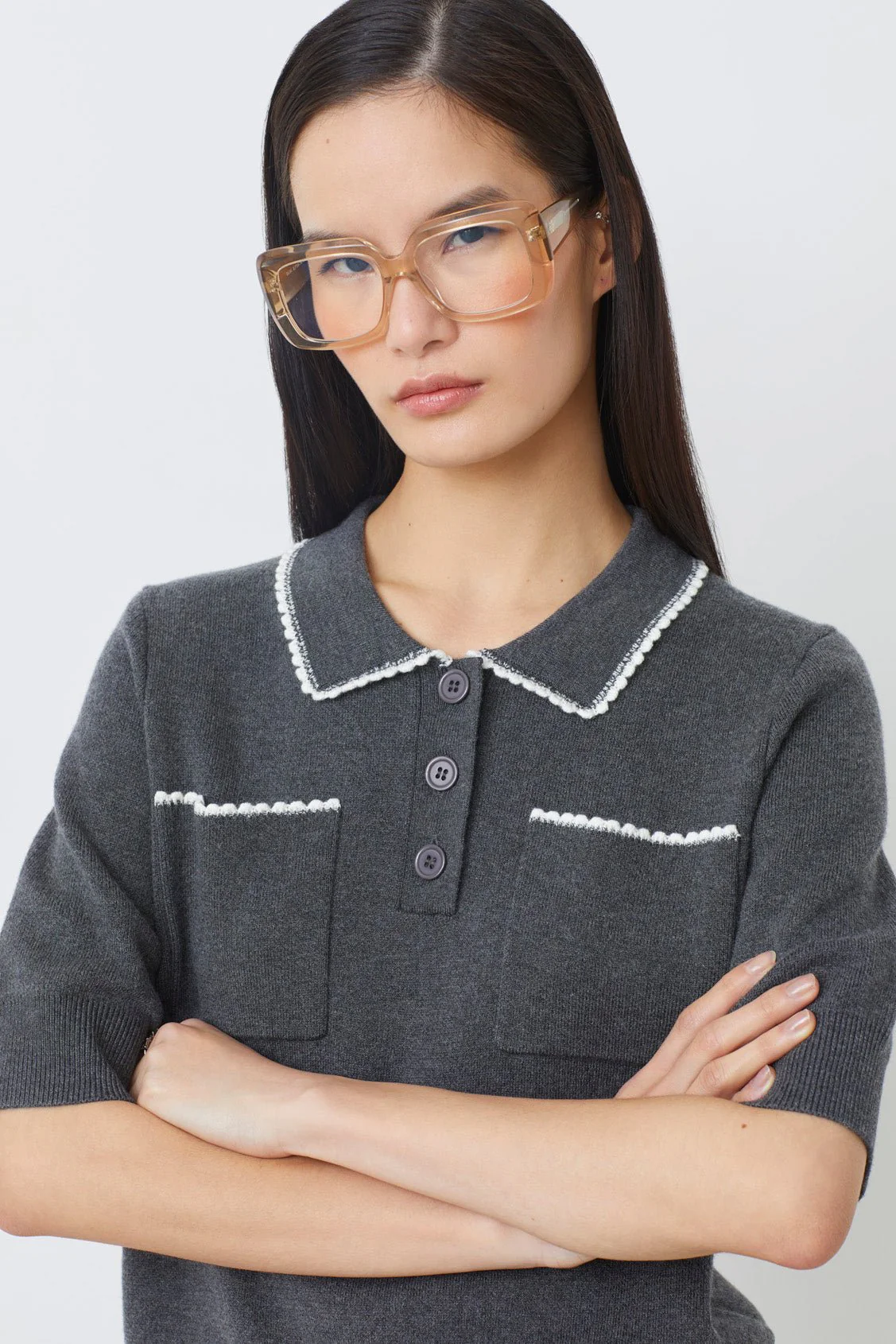 Polka Pullover Carbone - Image 7