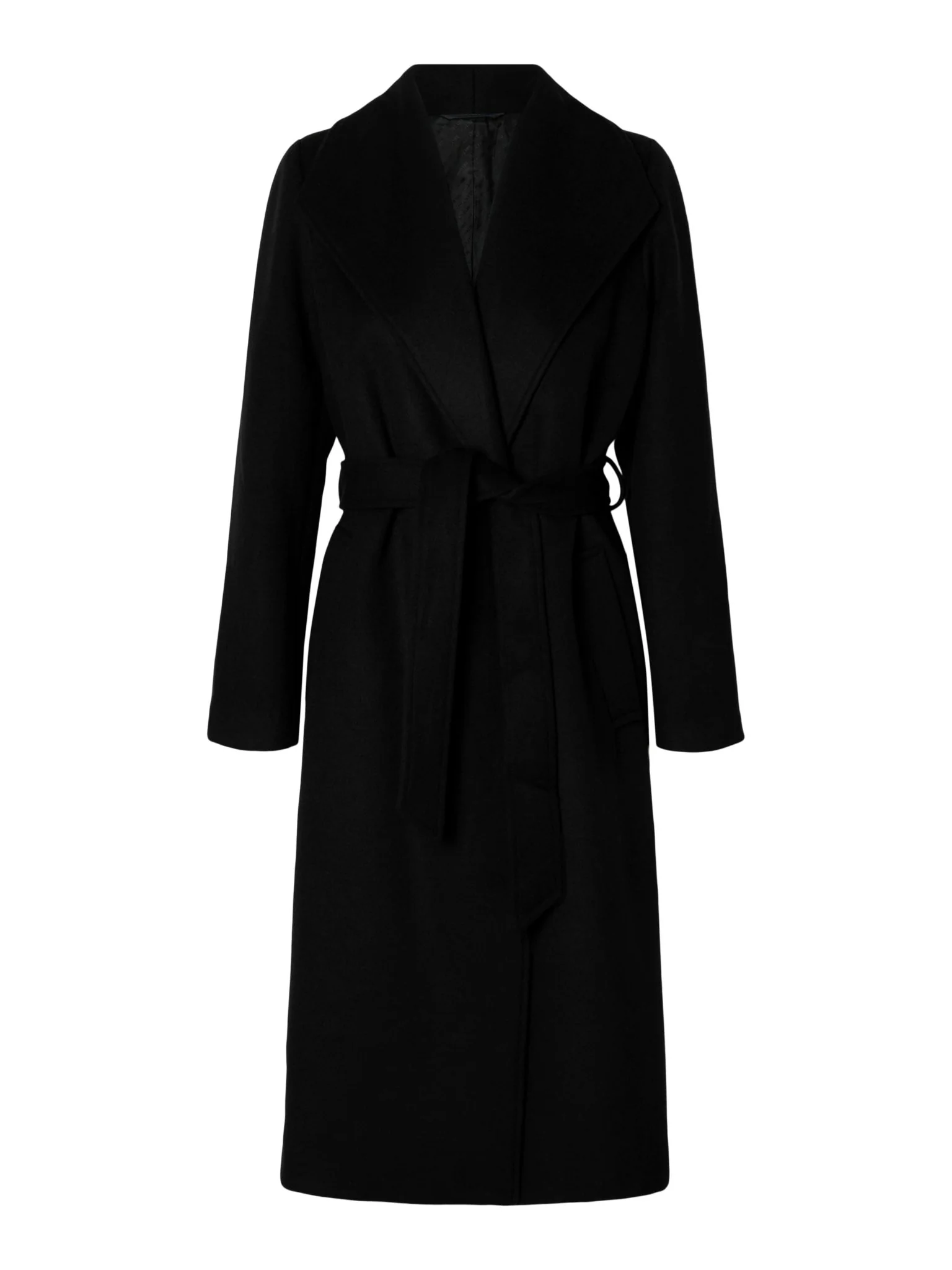 Rosa Wool Blend Coat Black
