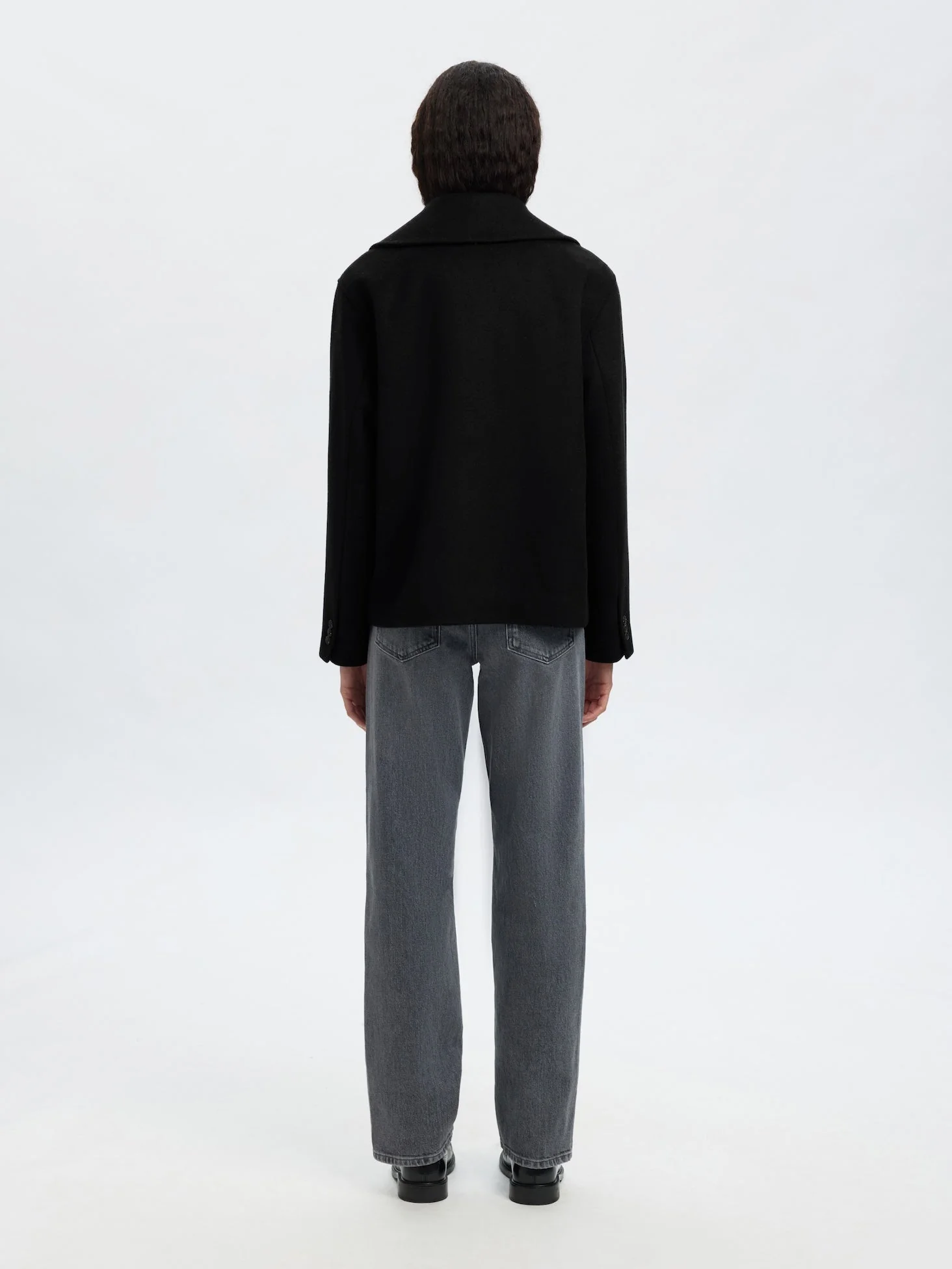 Alma Wool Blend Jacket Black - Image 5