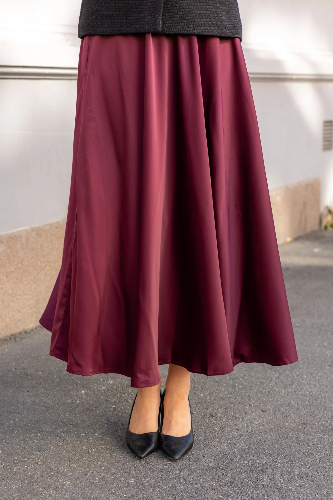 Pella Hw Volume Ankle Skirt Port Royale