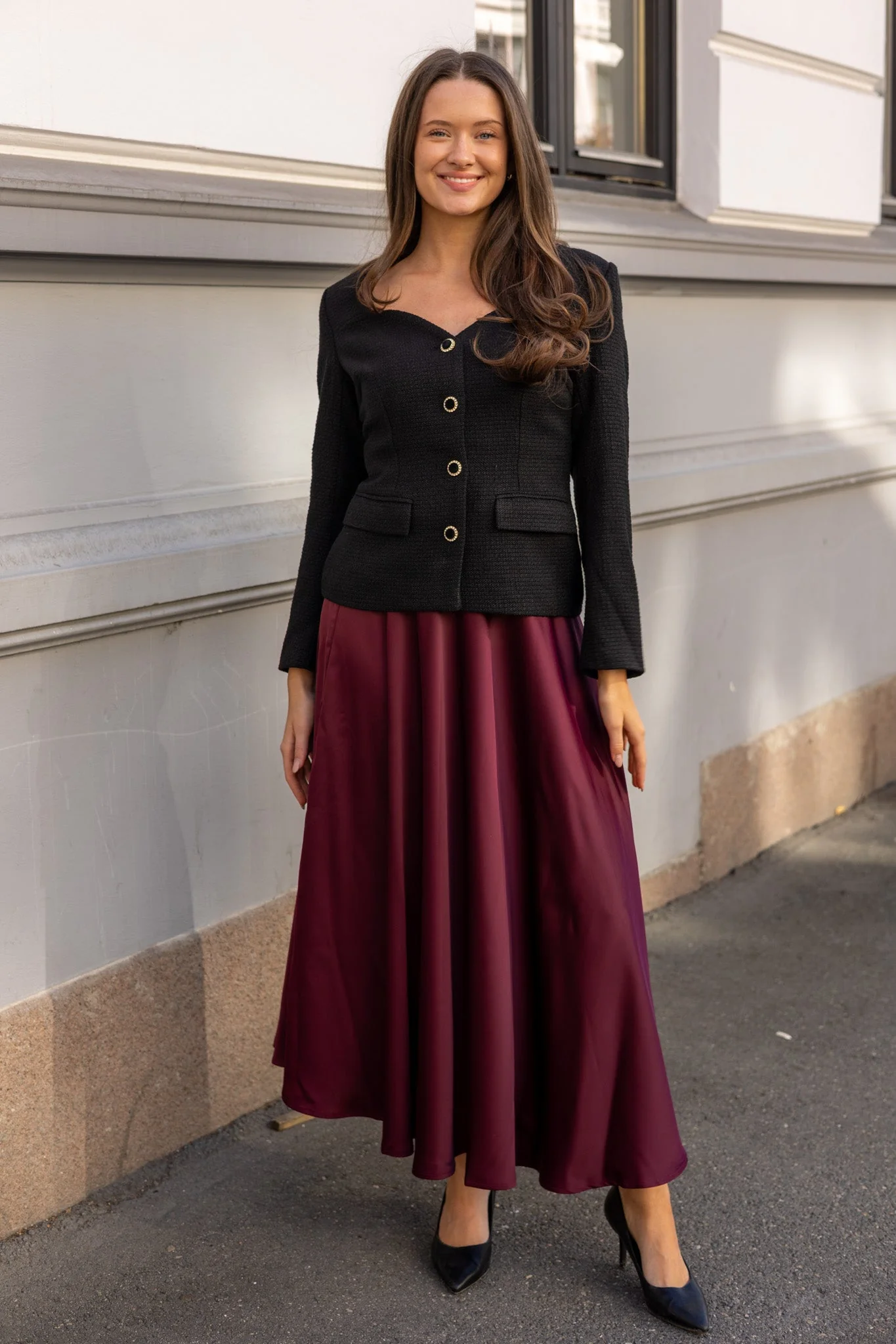 Pella Hw Volume Ankle Skirt Port Royale - Image 3