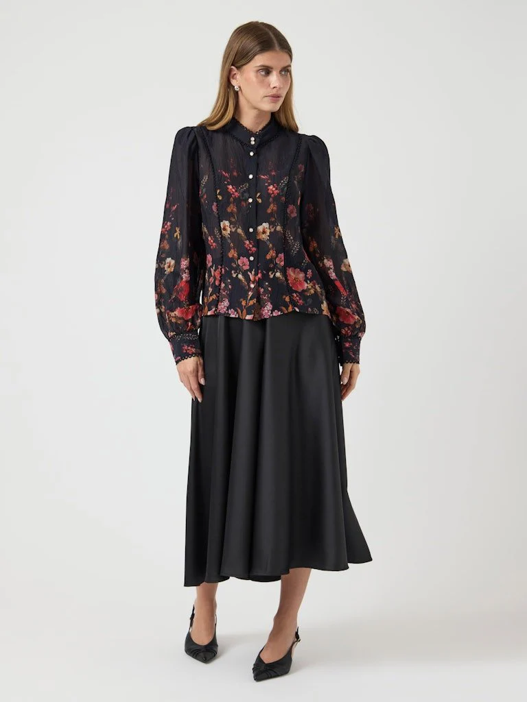 Romantica Ls Shirt Black Romantica - Image 7