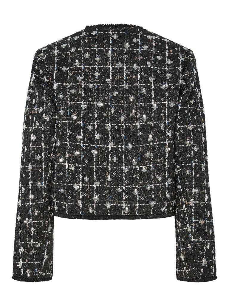 Valenda Ls Tweed Jacket Black - Image 17