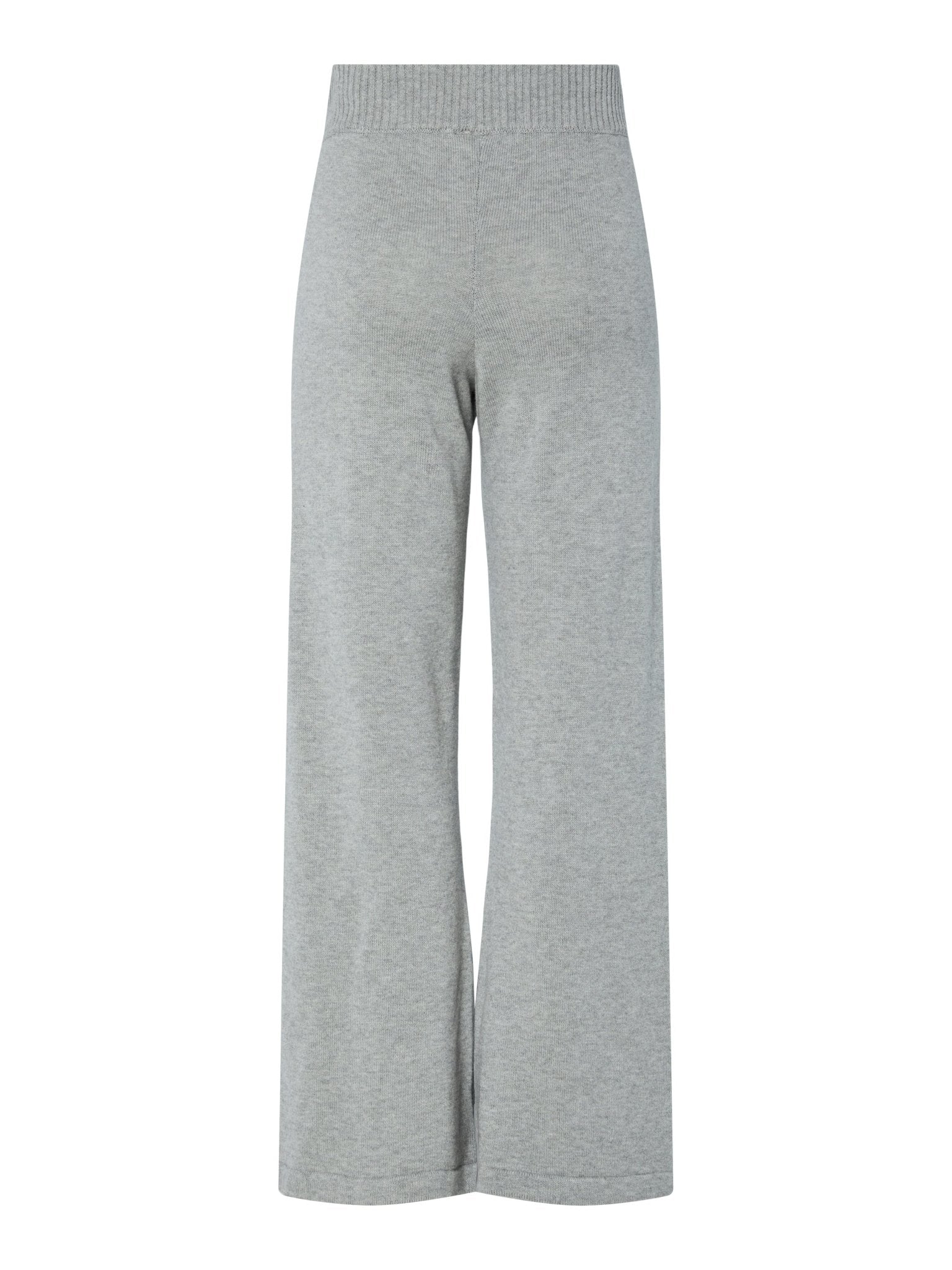 Babette Hw Knit Pant Medium Grey Melange - Image 5