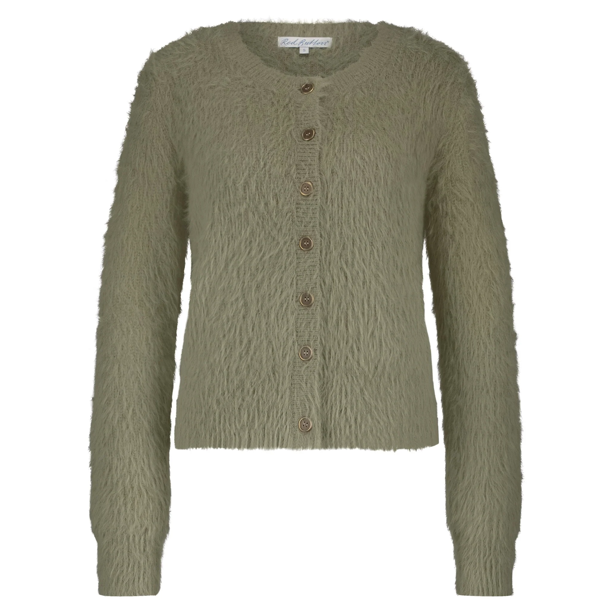 Cardigan Fuzzy Olive