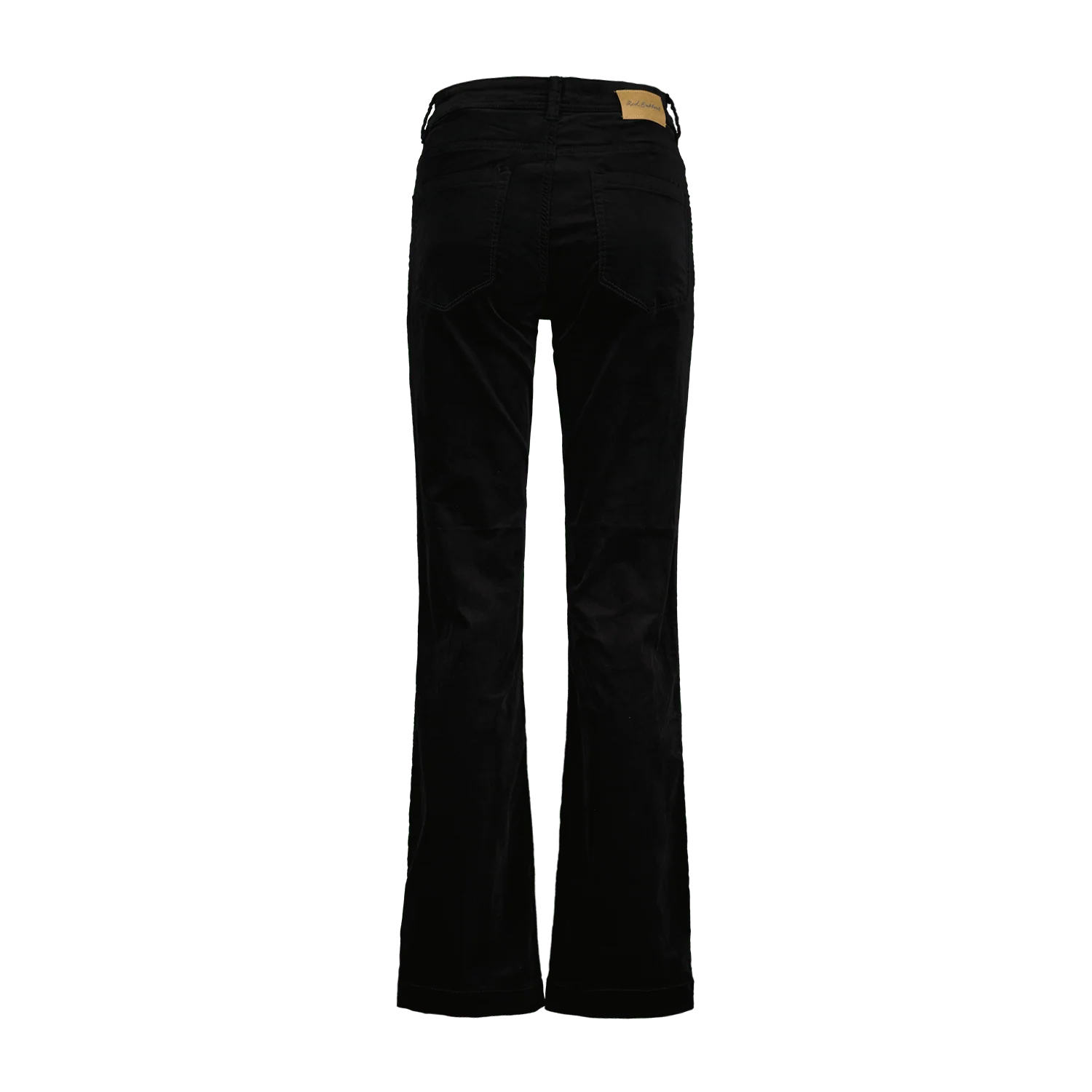 Colette Pants Frontpatchpockets Velvet Black - Image 3