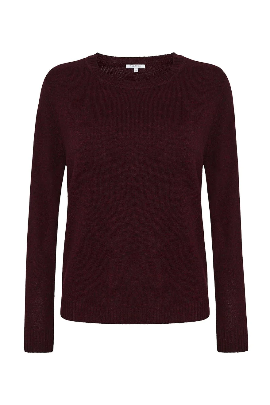 Preet Knit Wine Melange