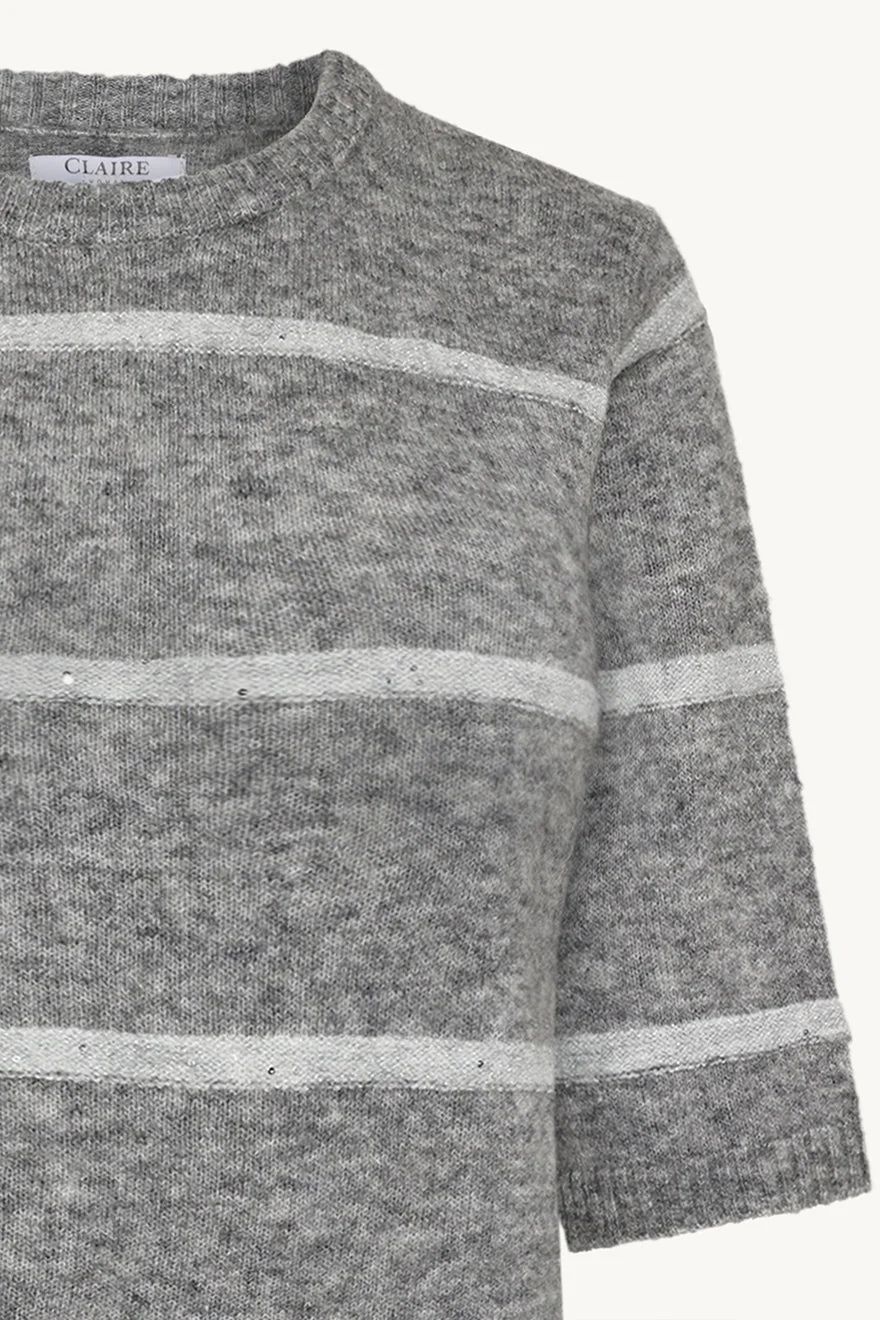 Pareesa Knit Grey Melange - Image 3