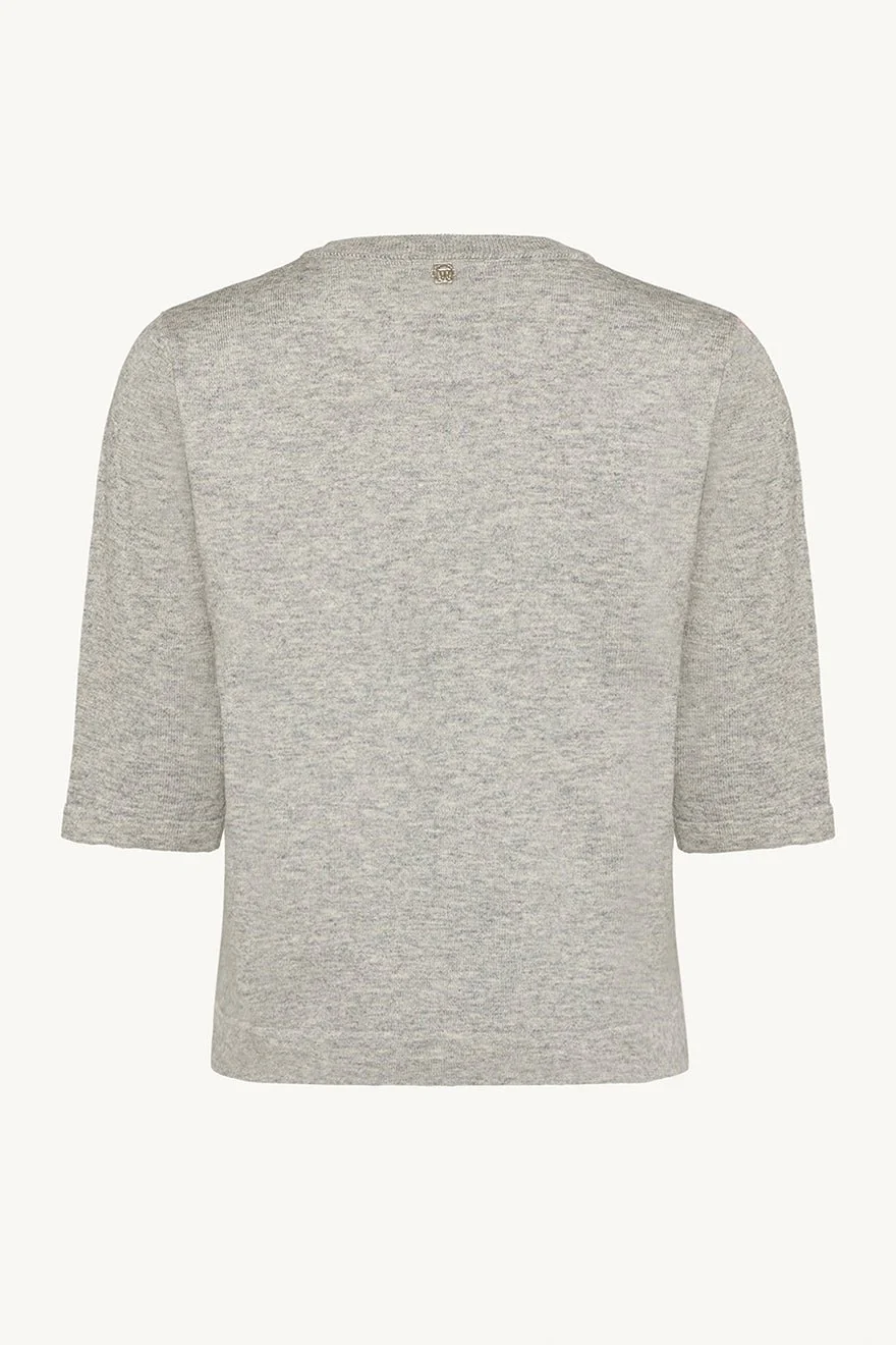 Paprika Knit Soft Grey Melange - Image 2