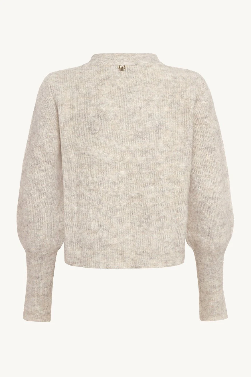 Chelsea Knit Snow White Melange - Image 2