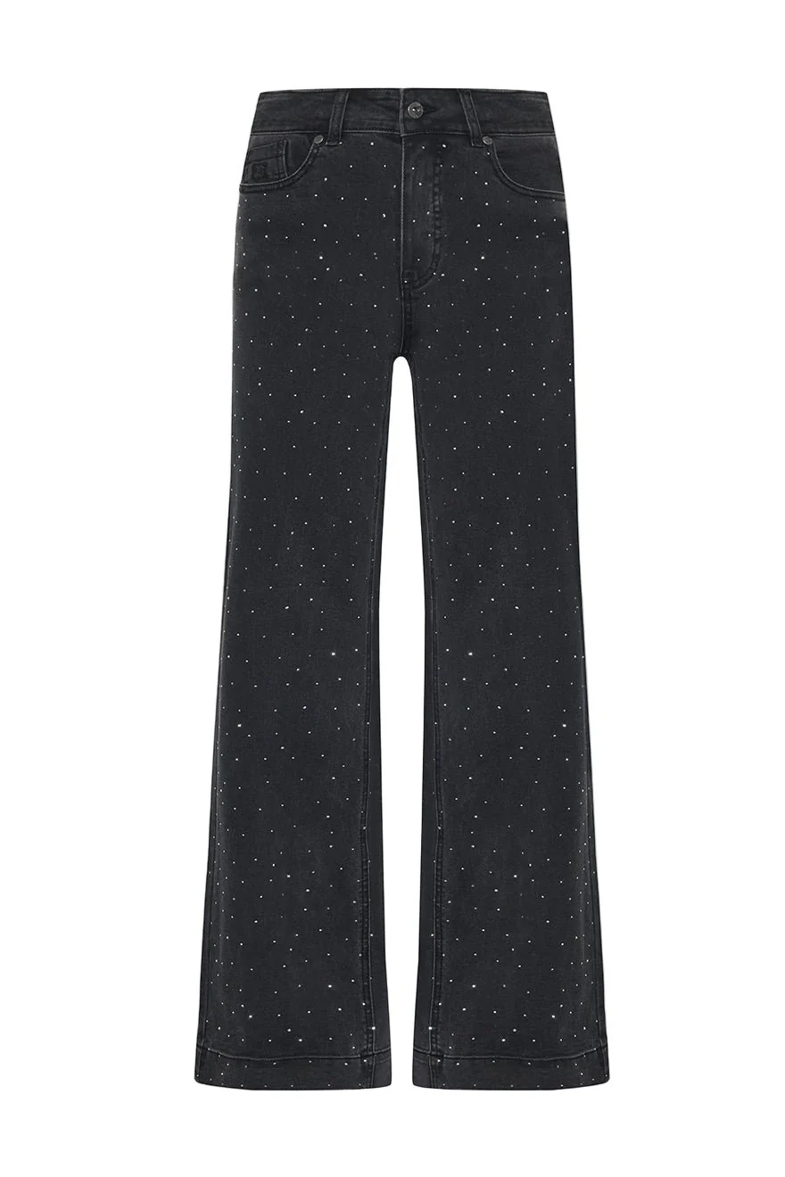 Janaya Pants Grey Denim