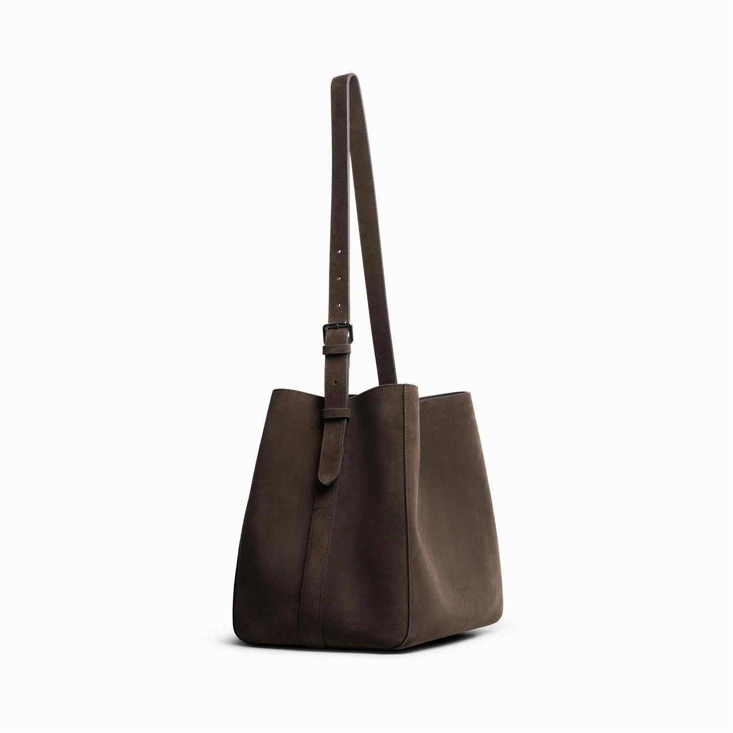 Sac Medium Suede Tote Bag Truffle - Image 5