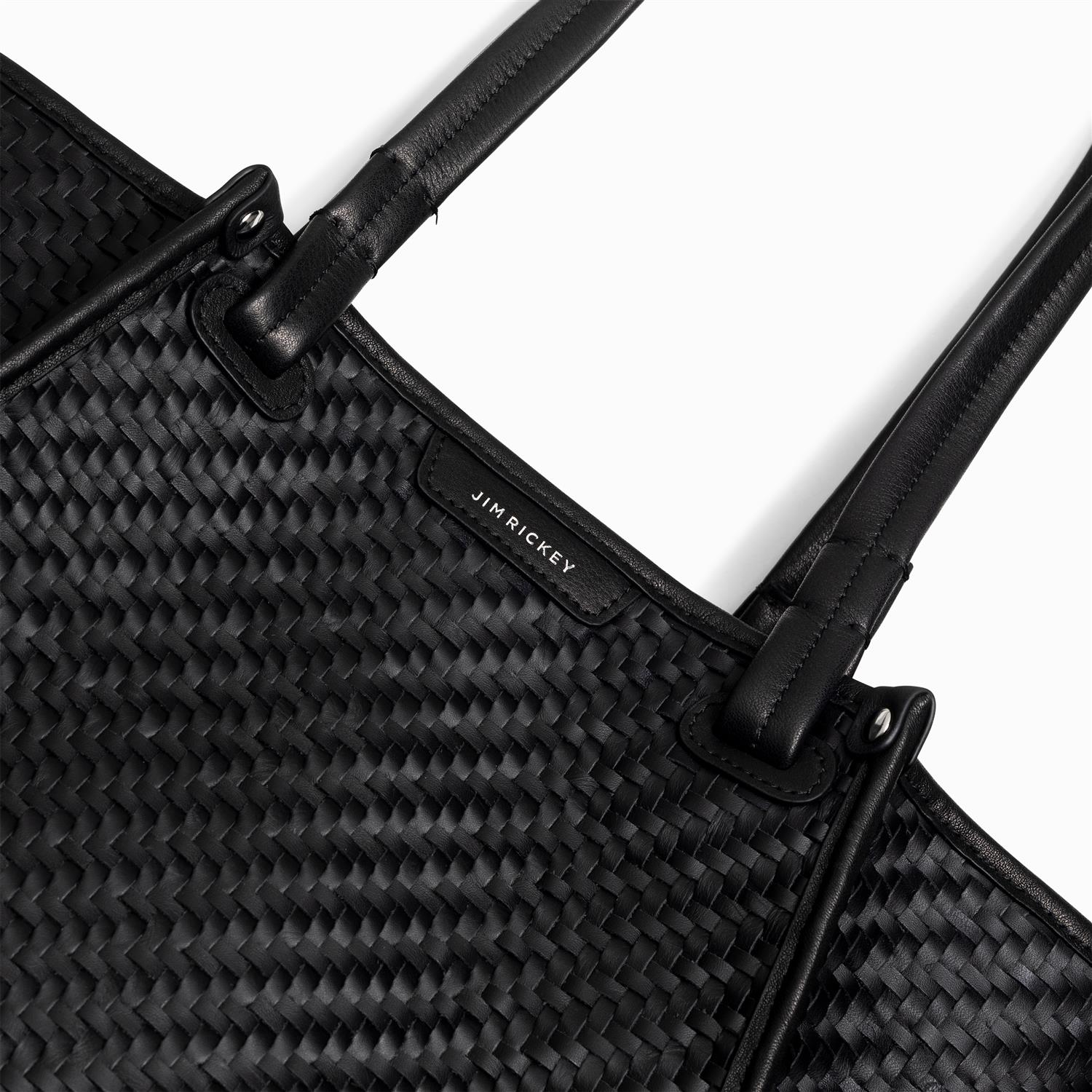 Allround Tote Braided Tote Bag Black - Image 3