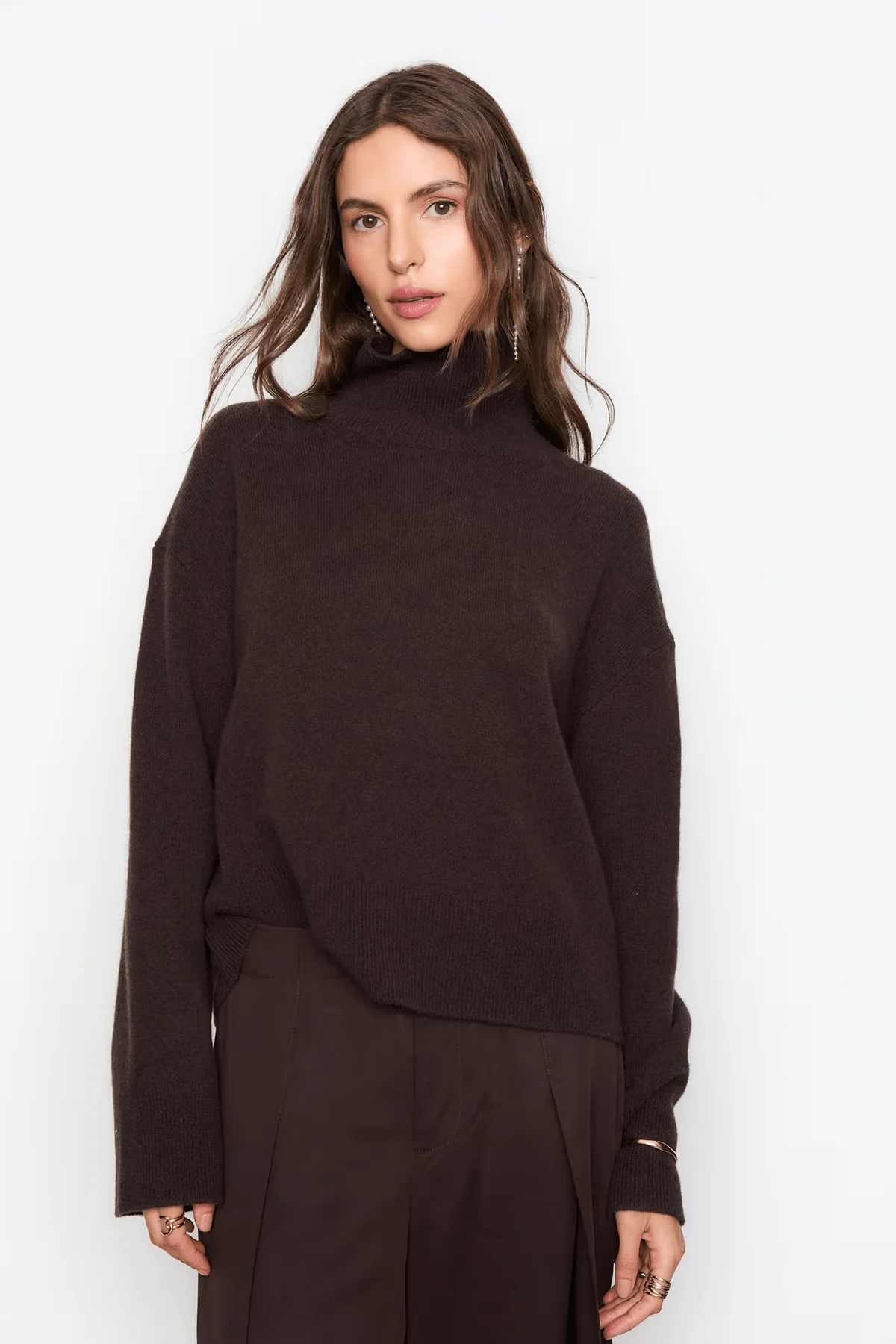 Abigail Knit Dark Brown - Image 3