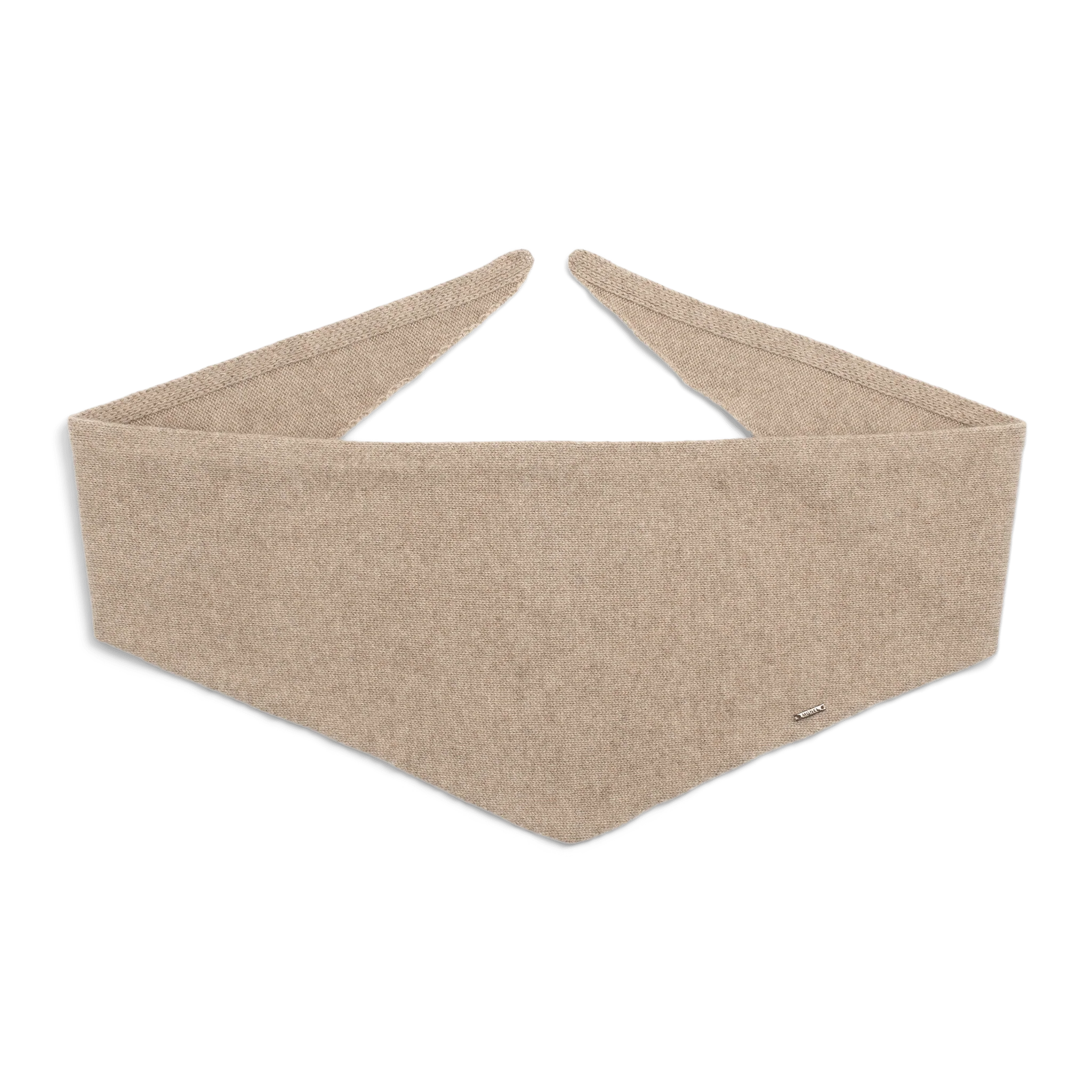 Juliet Cashmere Scarf Dark Beige - Image 3