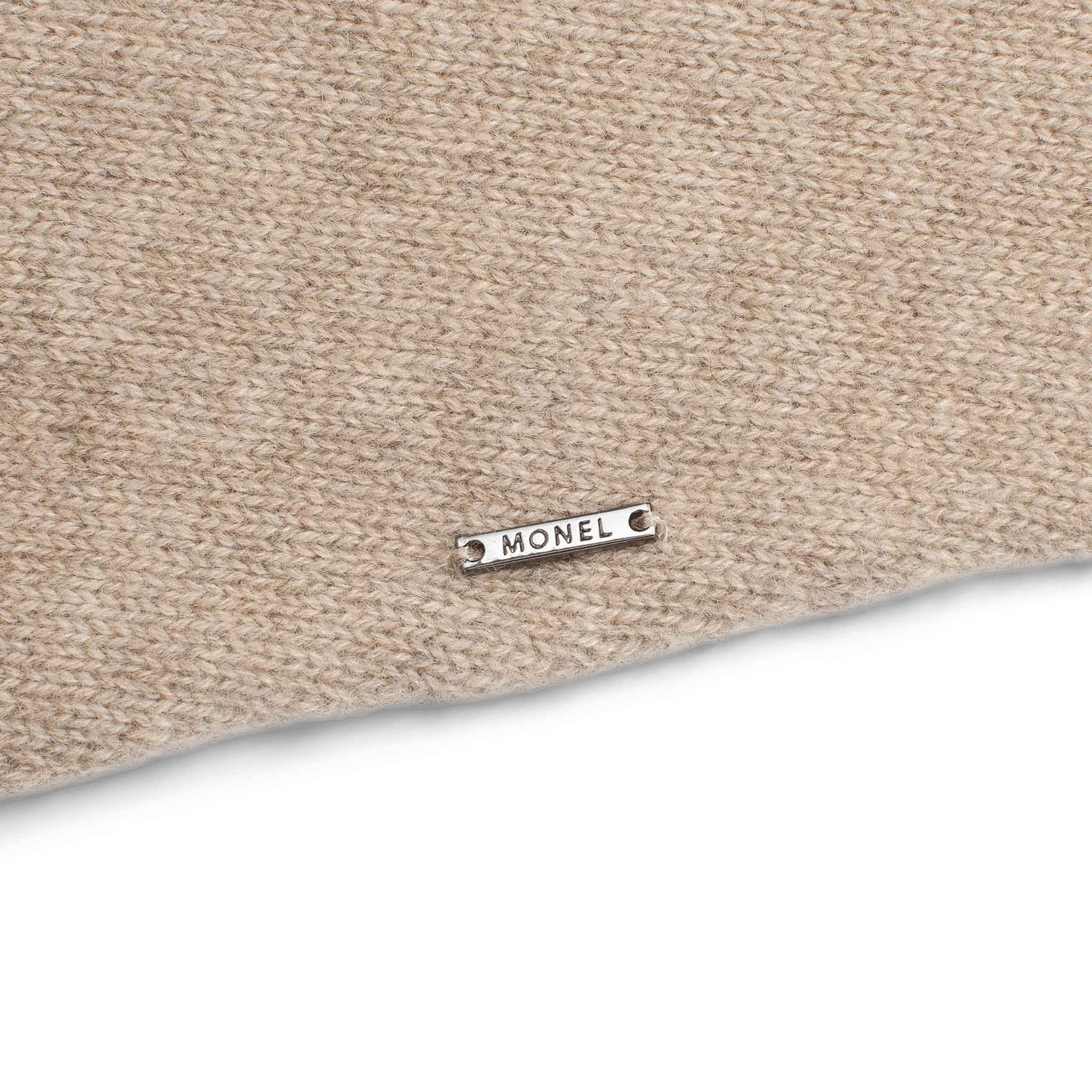 Juliet Cashmere Scarf Dark Beige - Image 4