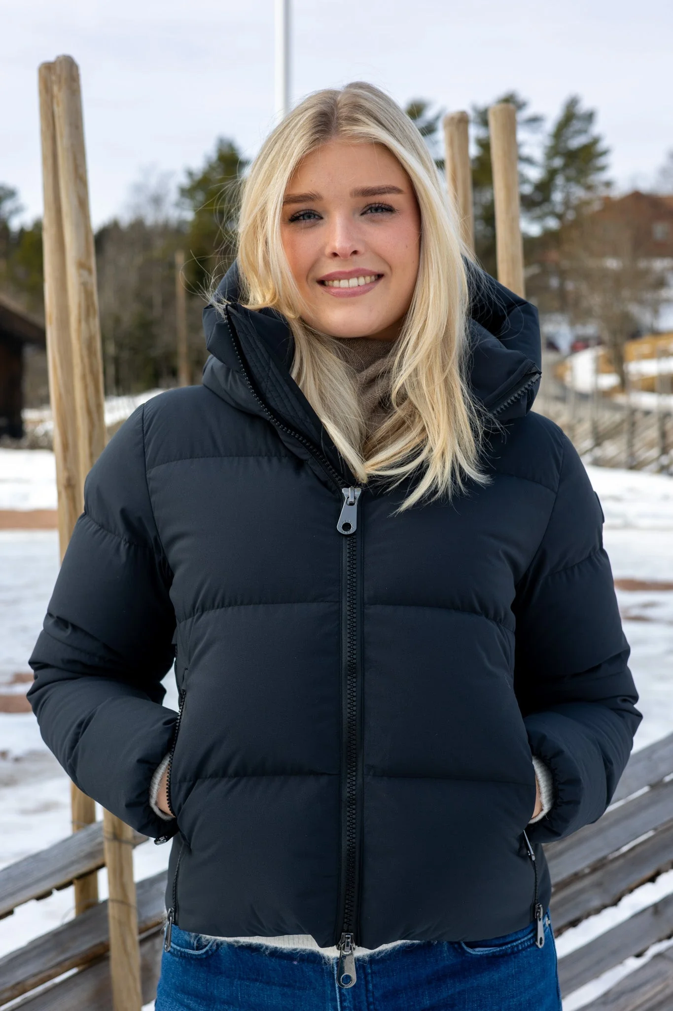 Val Cenis Short Tech Jacket Black