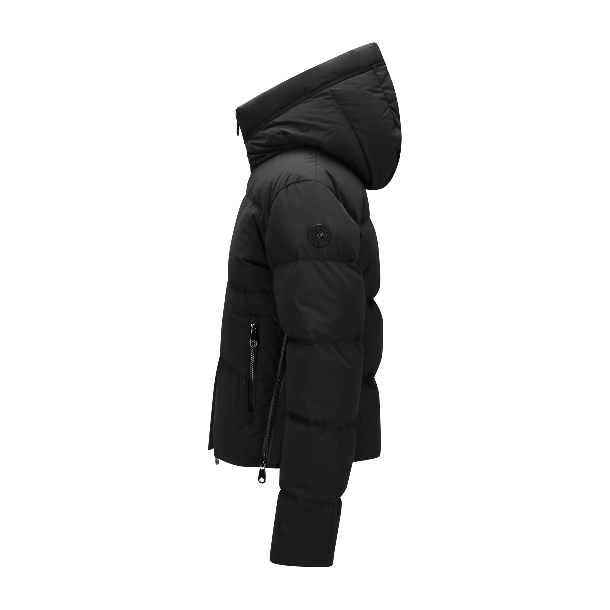 Val Cenis Short Tech Jacket Black - Image 6