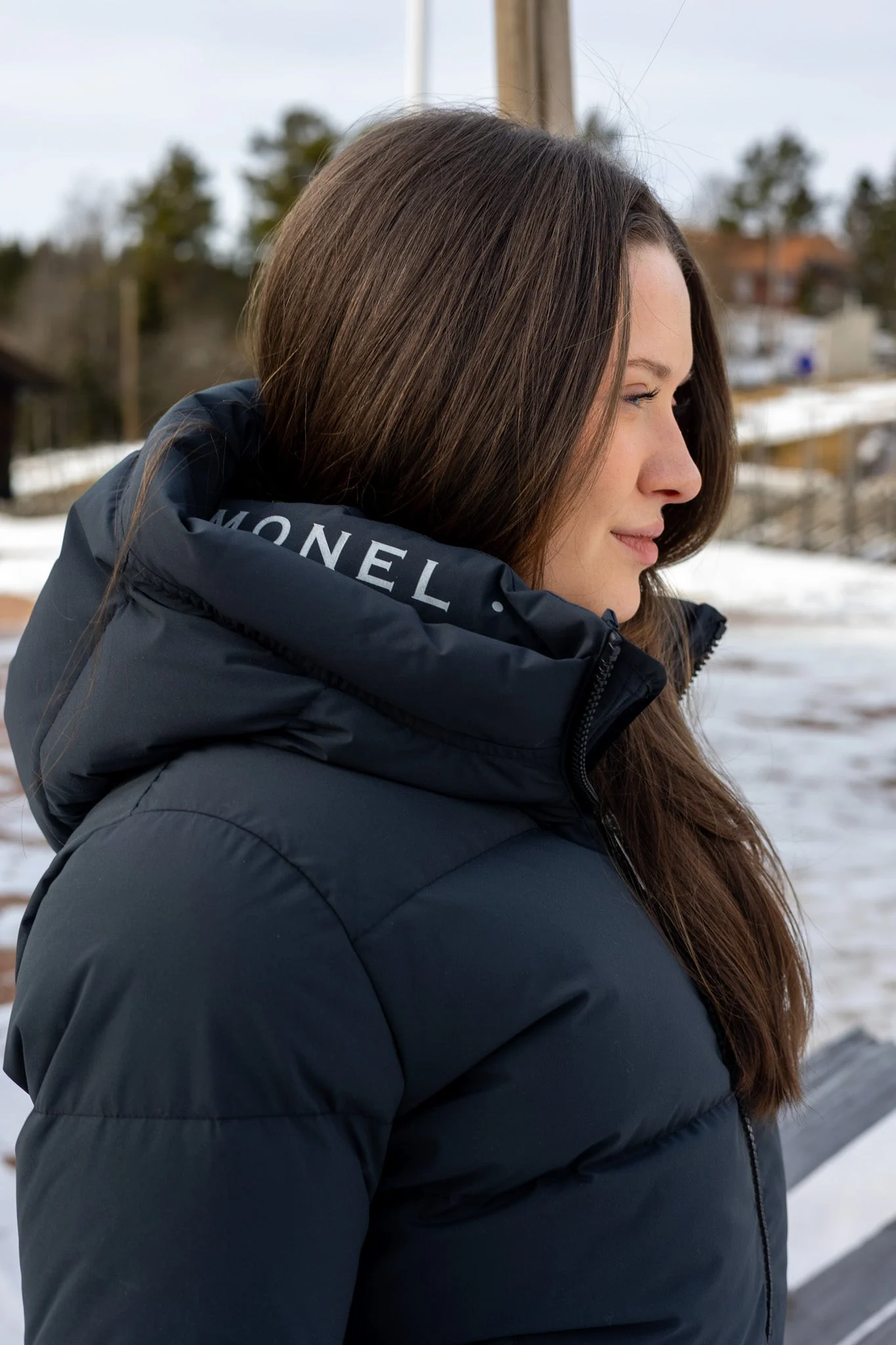 Val Cenis Long Tech Jacket Black - Image 5