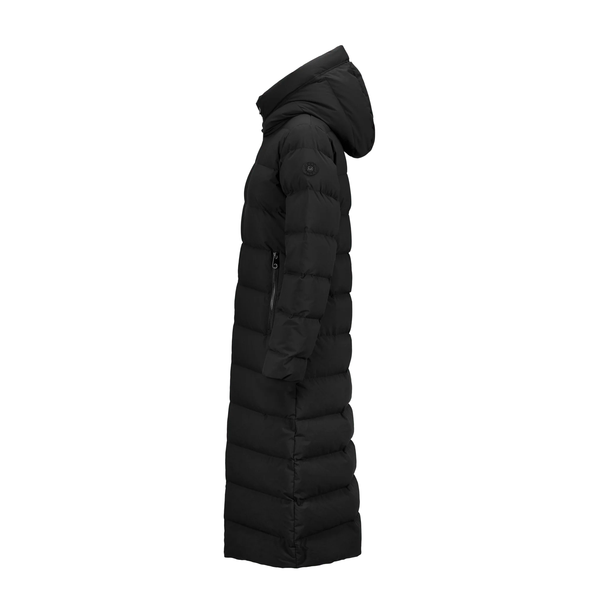 Val Cenis Long Tech Jacket Black - Image 7
