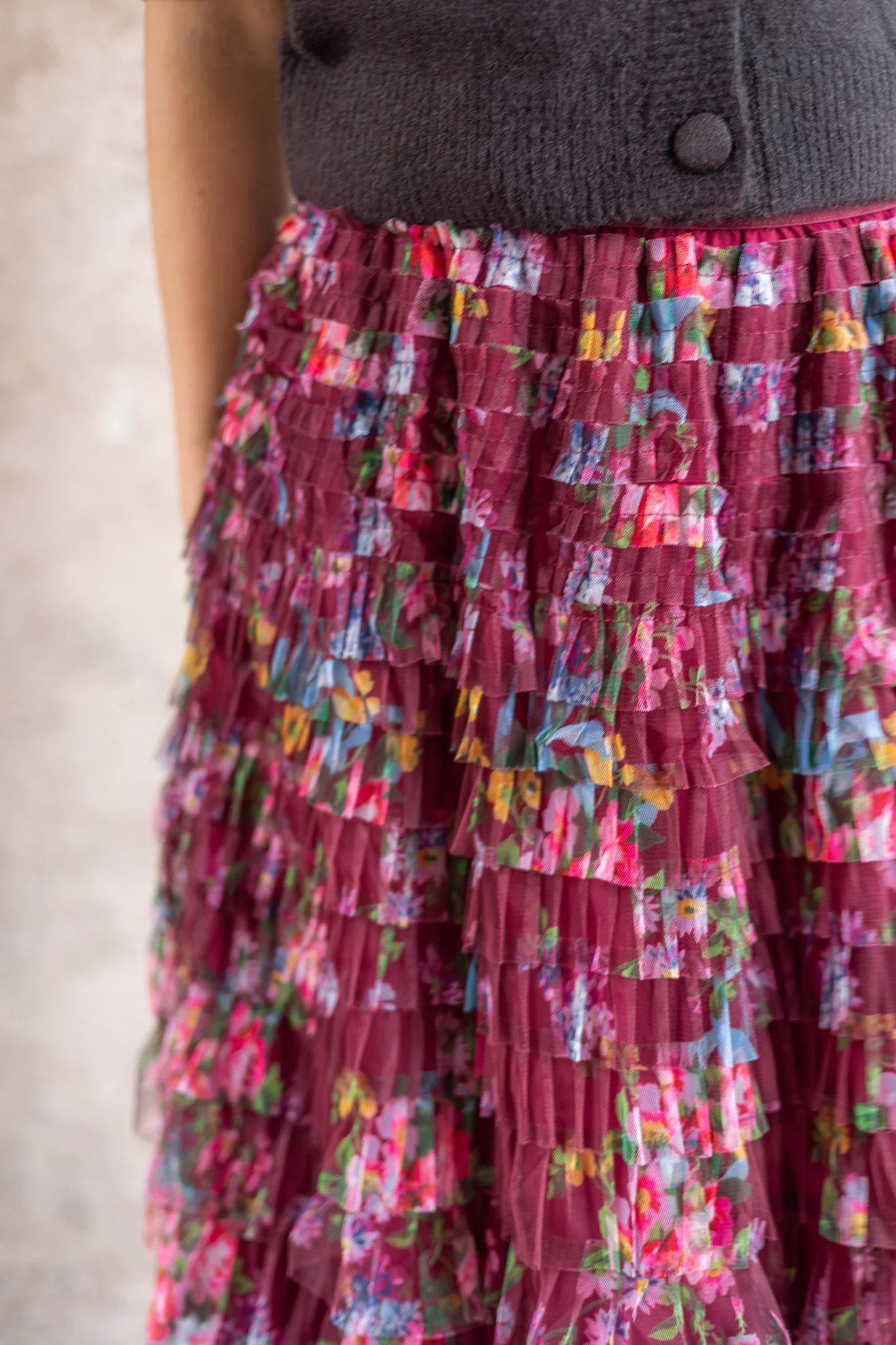 Midi Skirt Bordaux - Image 5