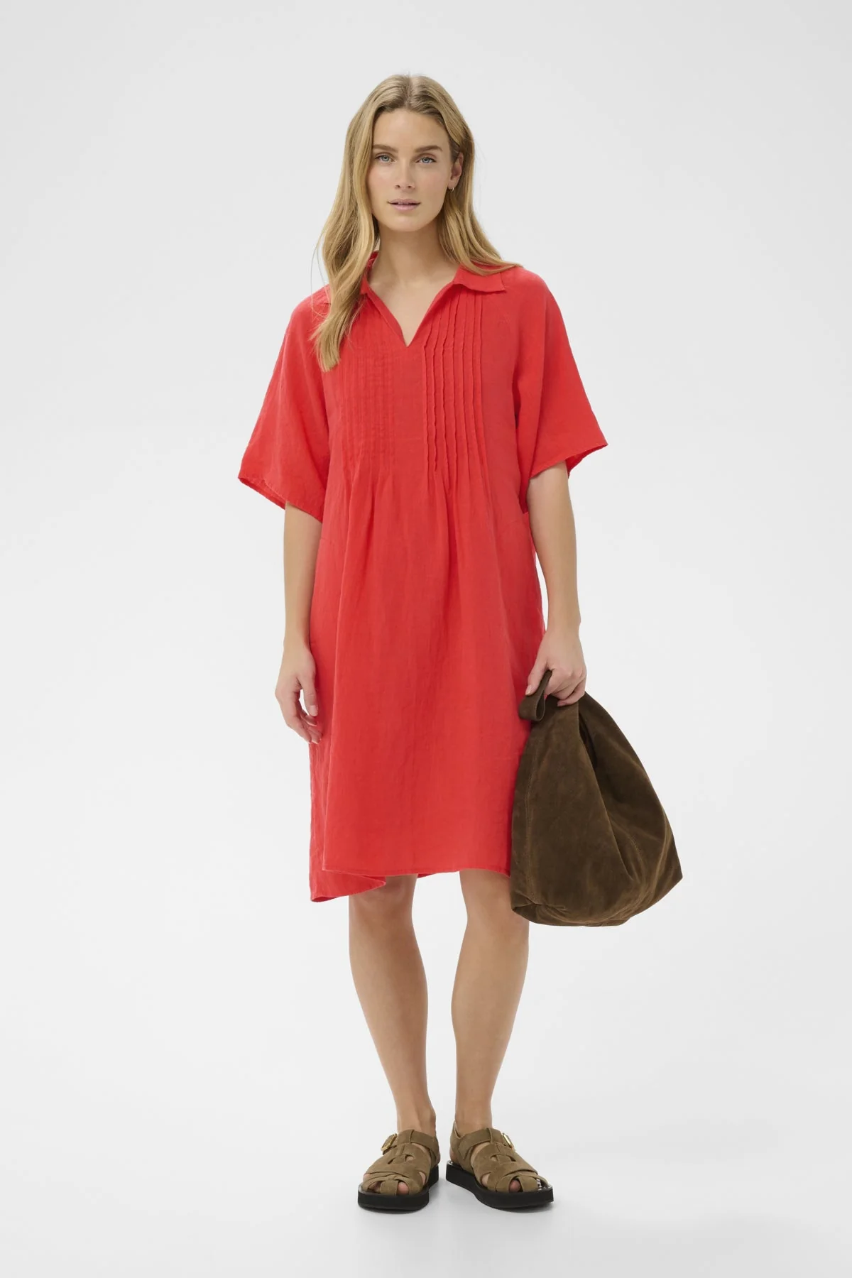 Ayla Dress Poppy Red - Image 2