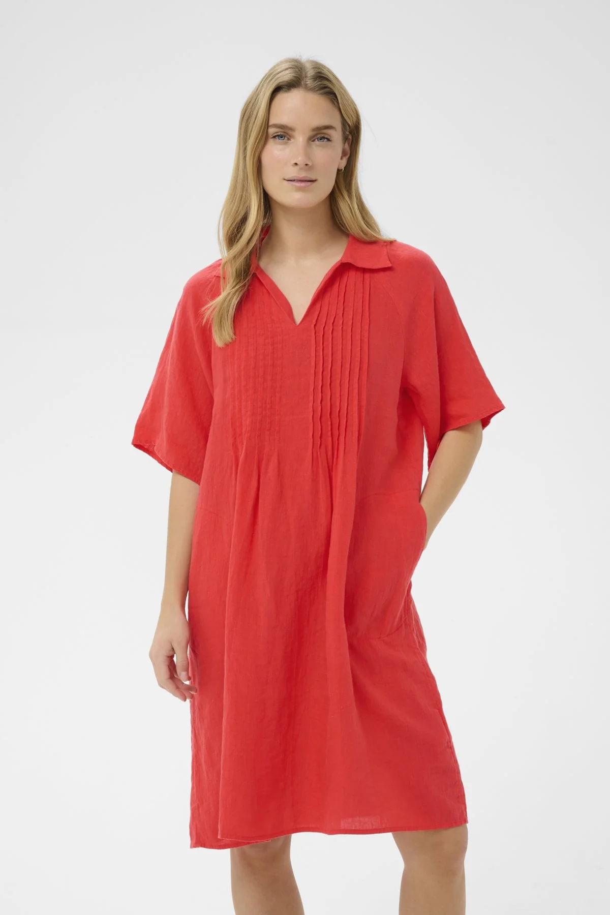 Ayla Dress Poppy Red - Image 3