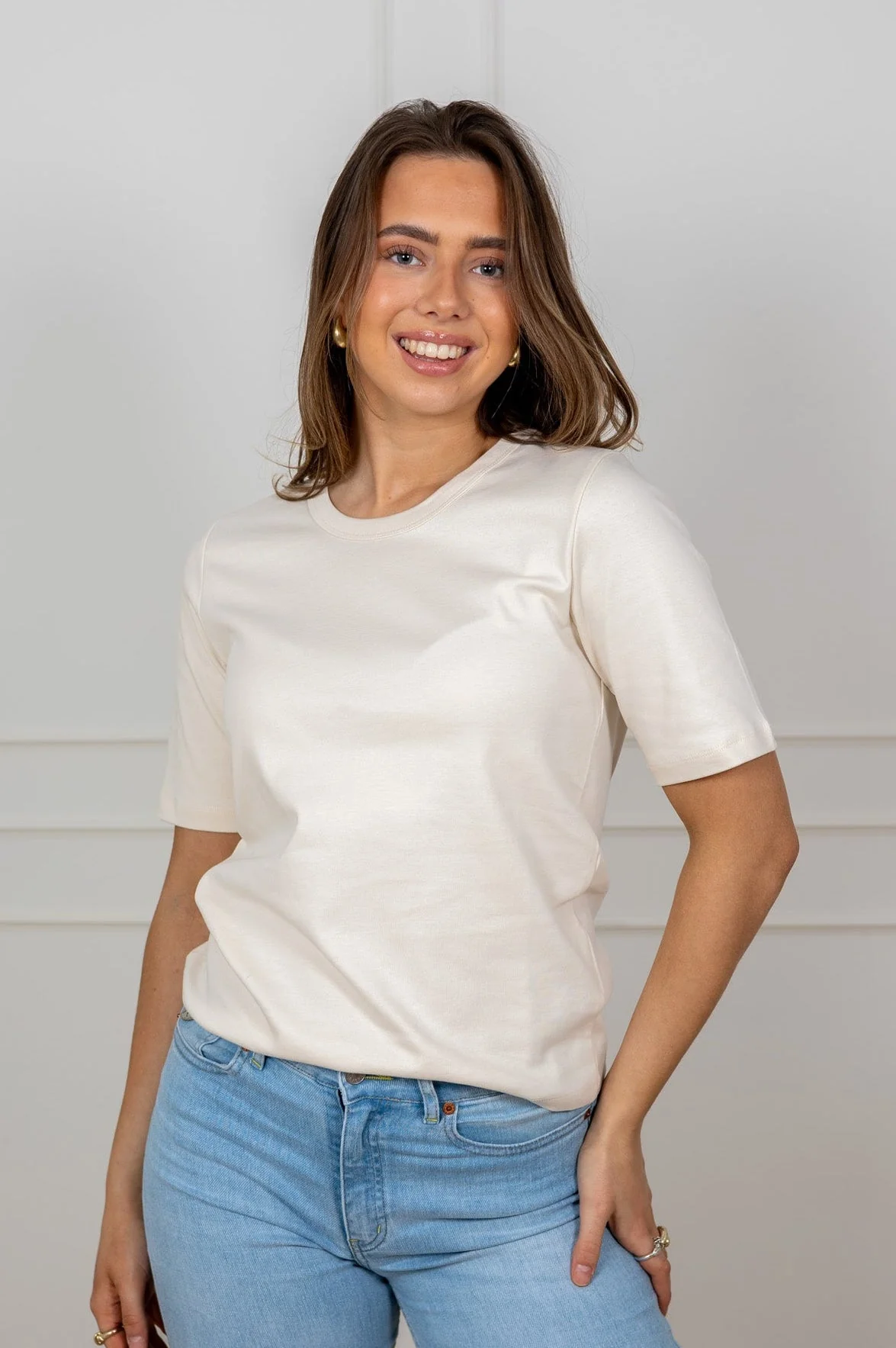 Ratana T-Shirt Whitecap Gray - Image 4
