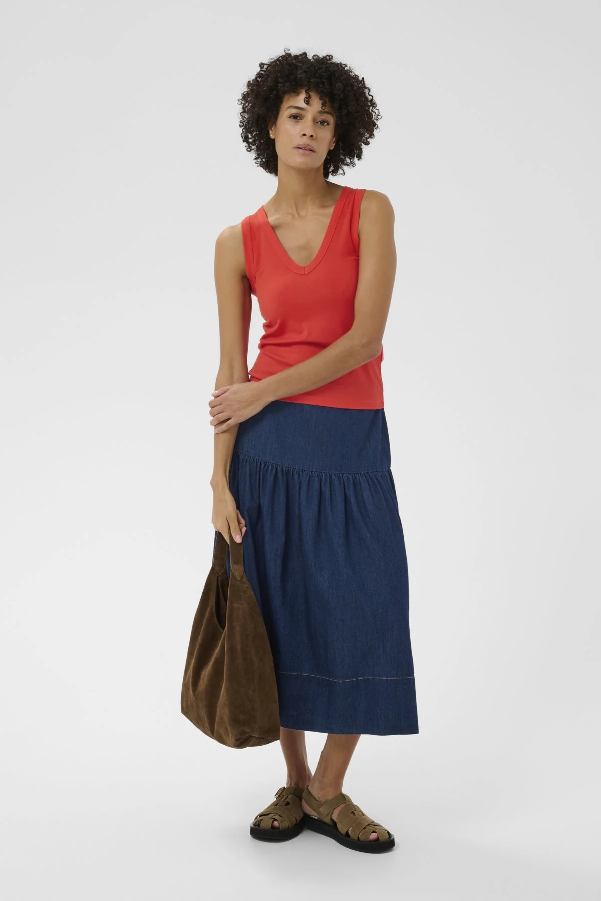Nikkia Top Poppy Red - Image 5