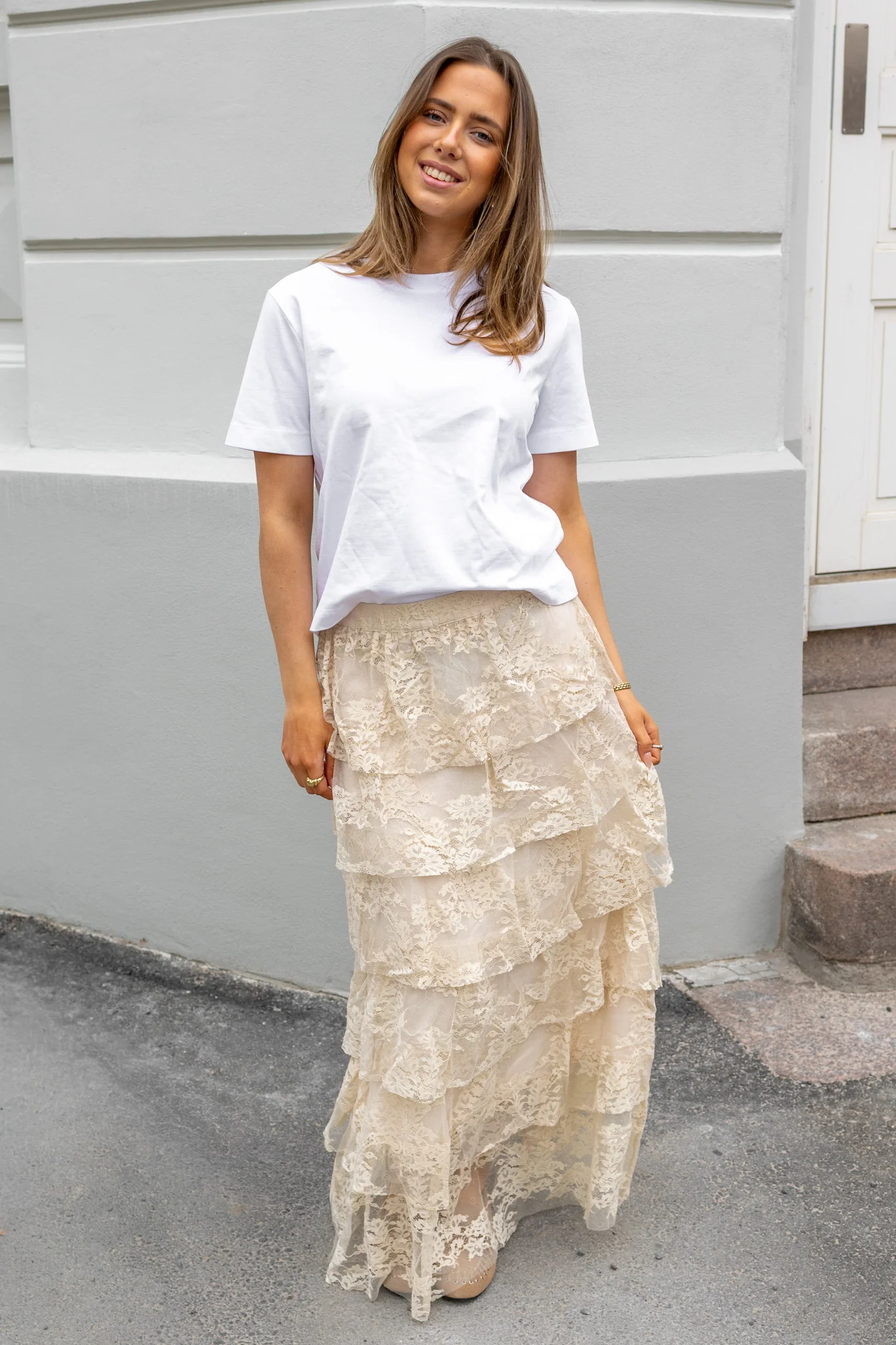 Abiha Skirt Oatmeal - Image 2