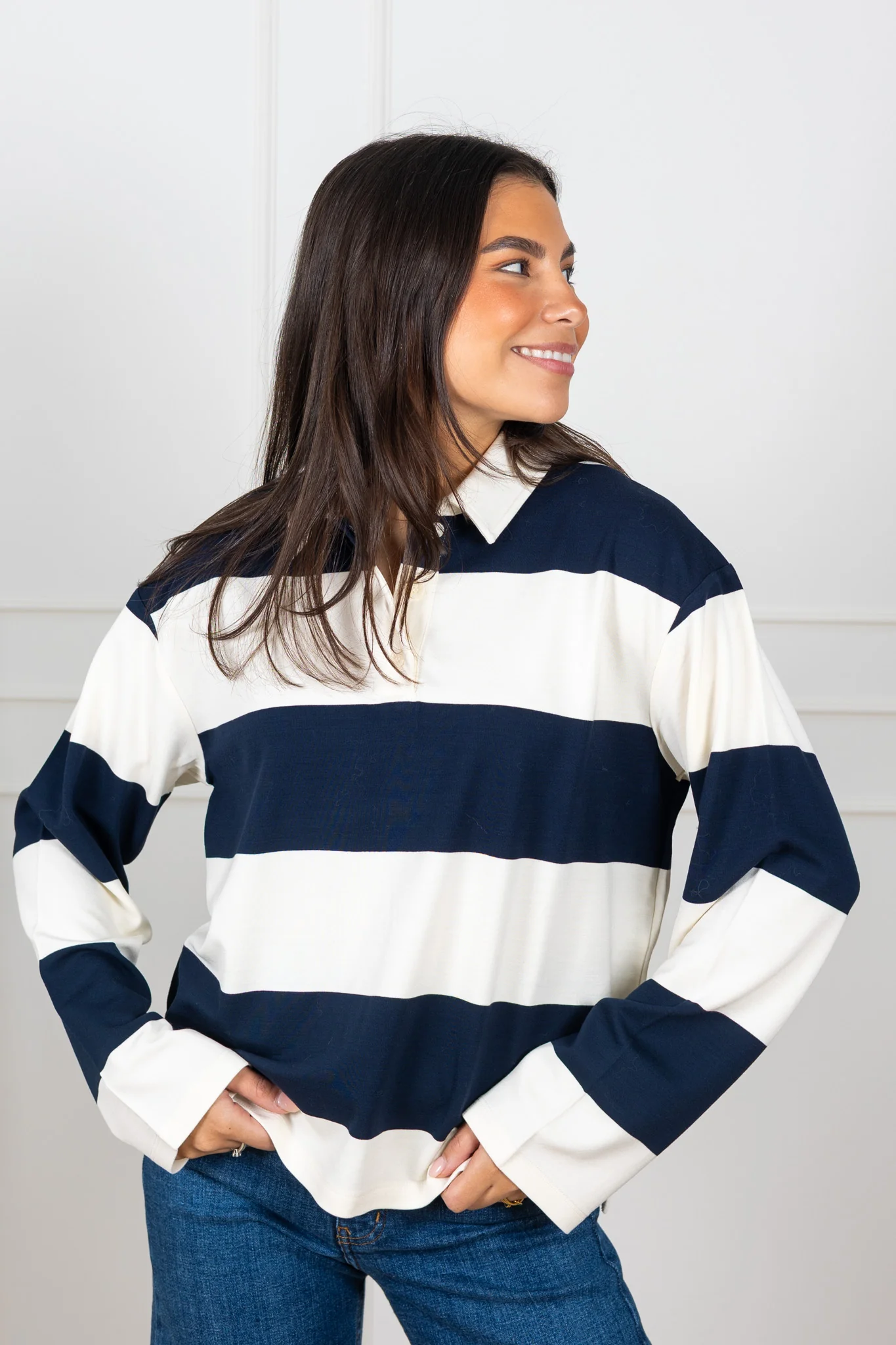 Amari T-Shirt After Midnight Stripe - Image 4